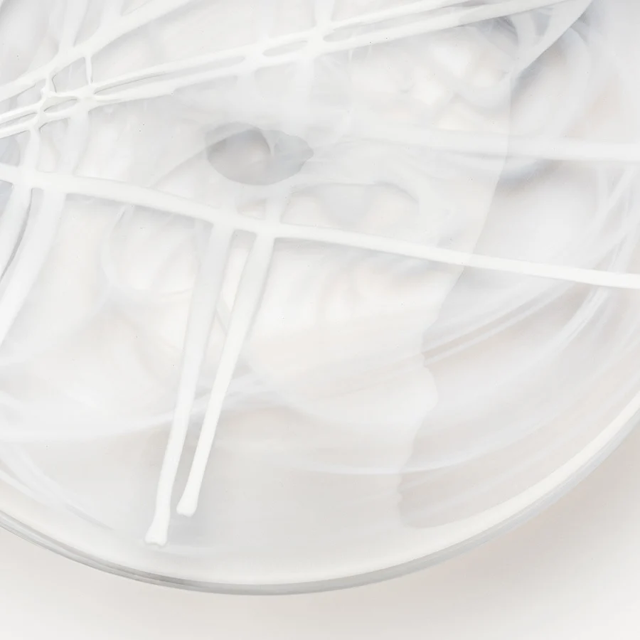 Contrast White Dish