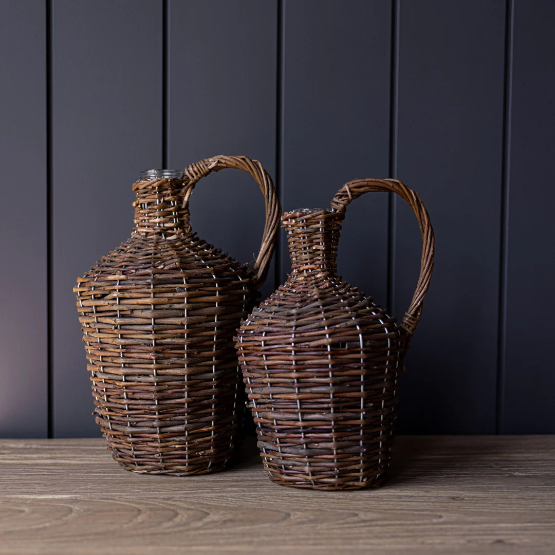 Willow Wrapped Jug