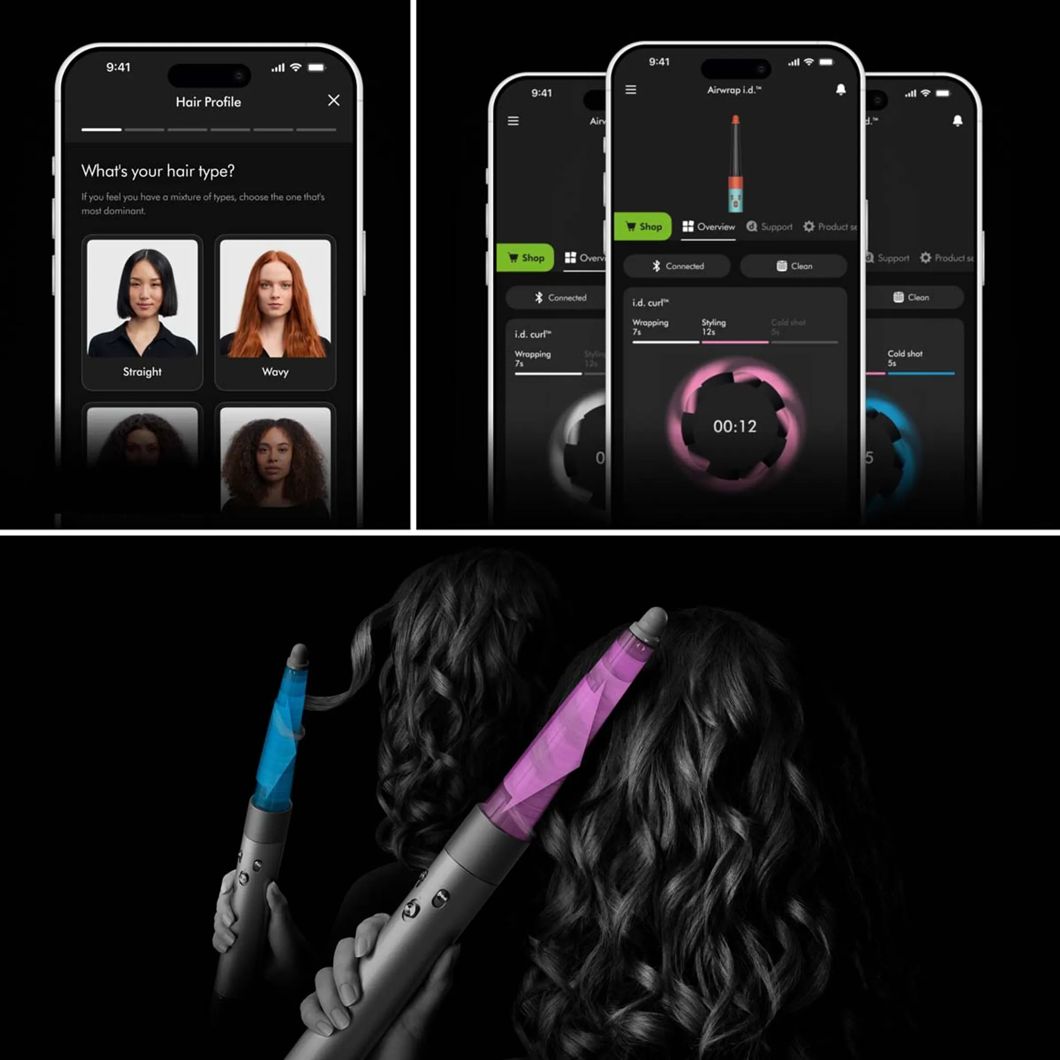 Dyson Airwrap i.d.  Curly+Coily Ceramic Pink