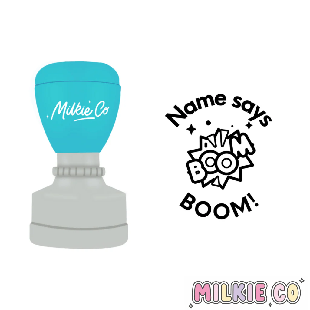 Superhero Stamp Duo (Personalised)
