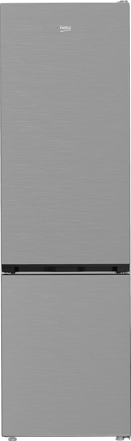 Beko Kühl- Gefrierkombination B5RCNA416HXB, 415 Liter Nutzinhalt, 203,5 cm hoch, Wechselbarer Türanschlag, 297 l Kühlen, 118 l Gefrieren, 3 Gefrierschubladen, 35 dB, Manhatten Gray