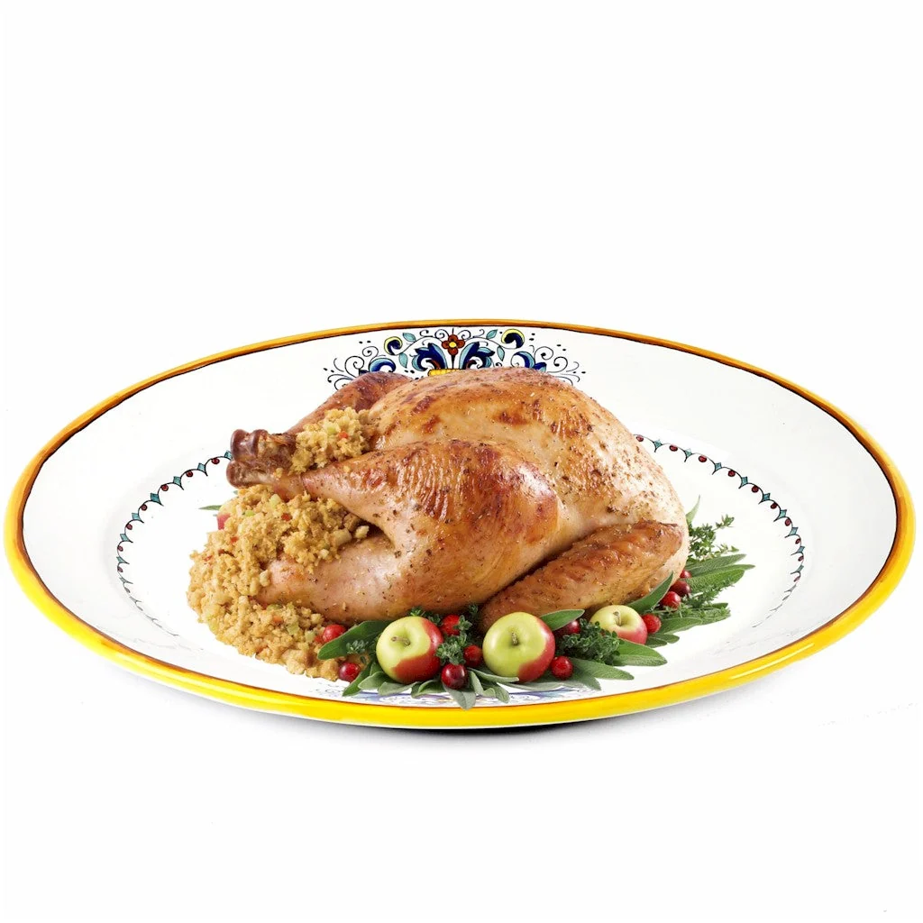 Ricco Deruta Large Oval Platter
