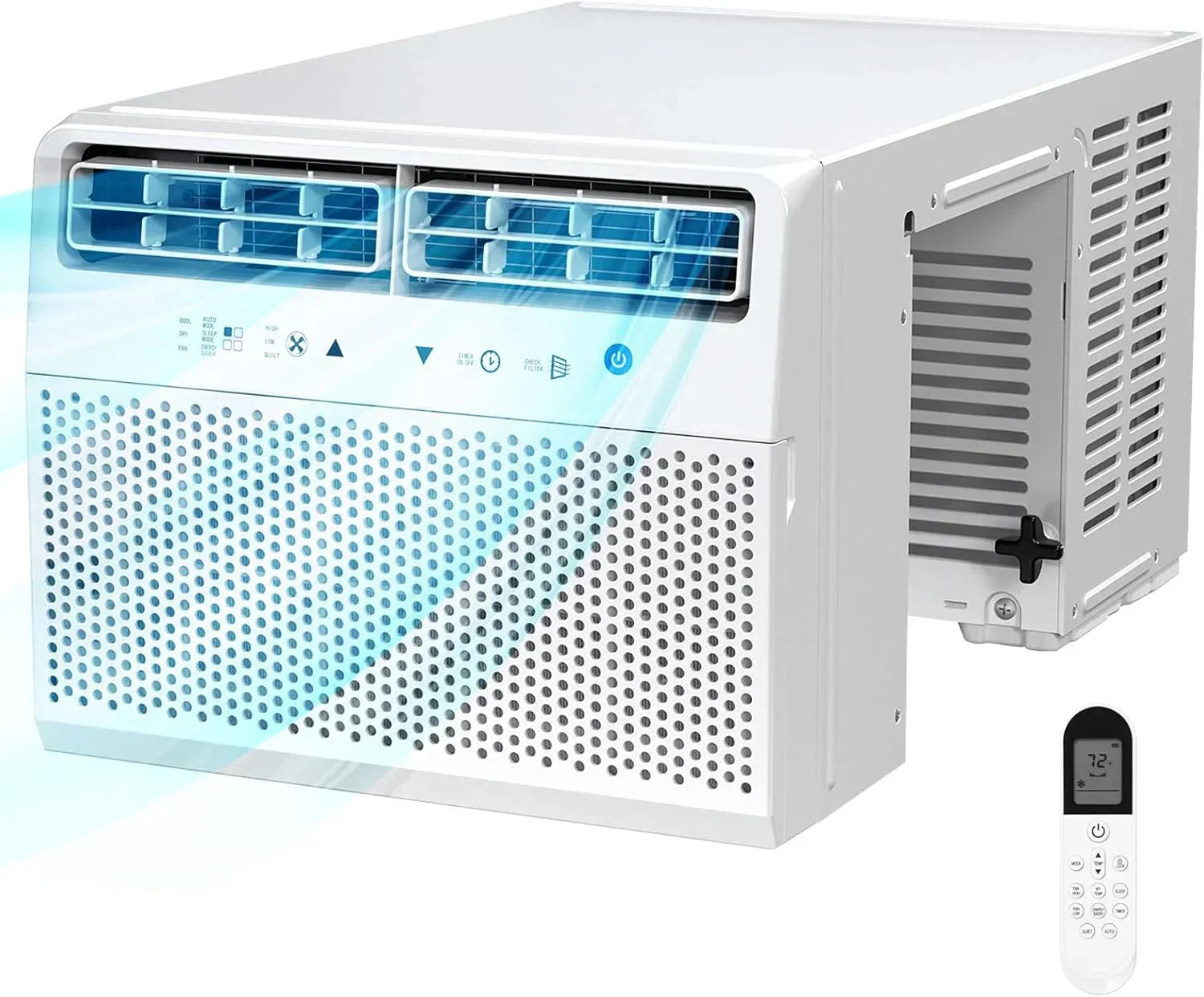 Antarctic Star U-shaped window air conditioner 12000 BTU Ultra-quiet window air conditioner Cools