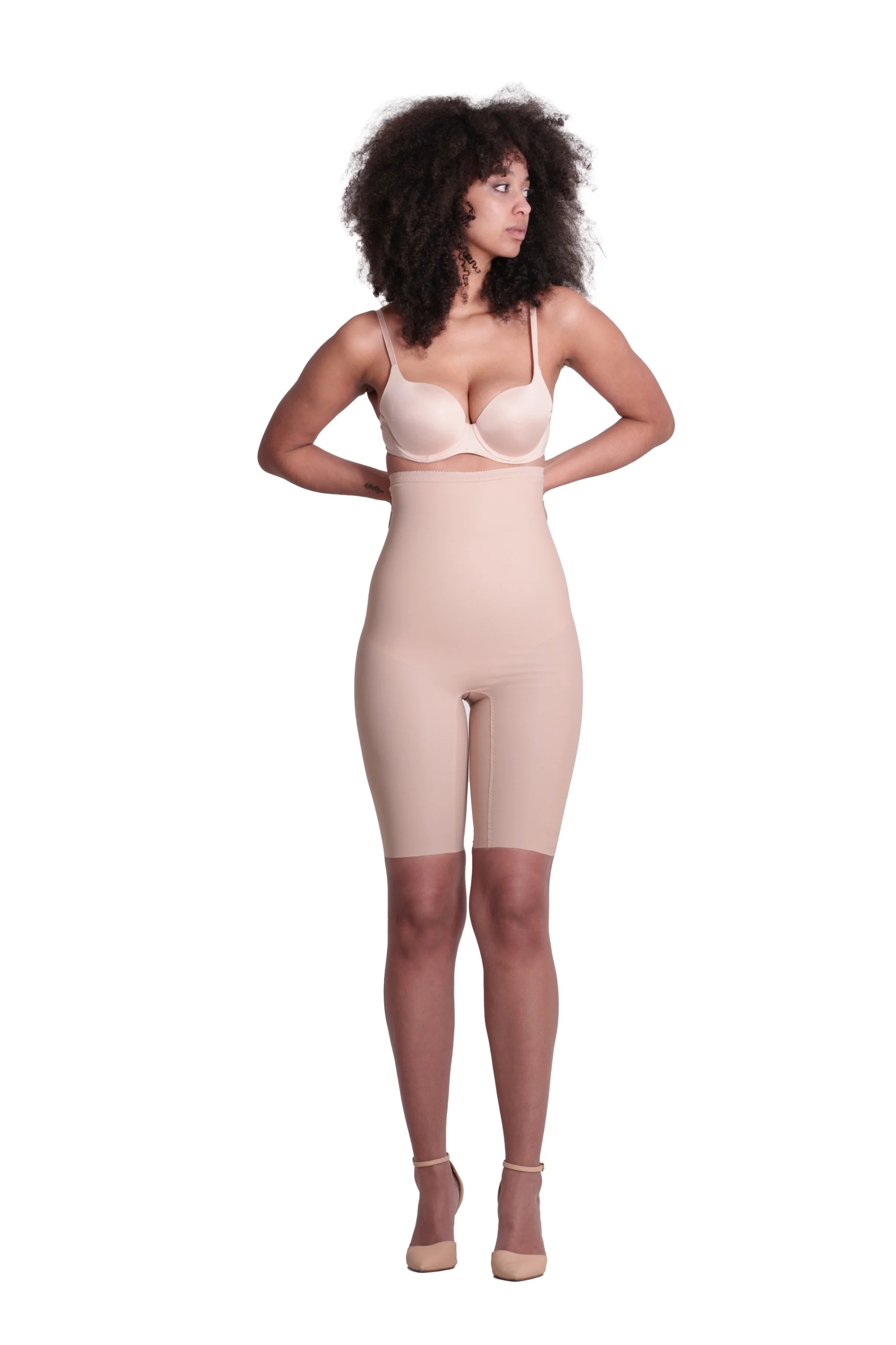 Shelby Seamless High Waist Shorts by Hitch Bridal Shapewear