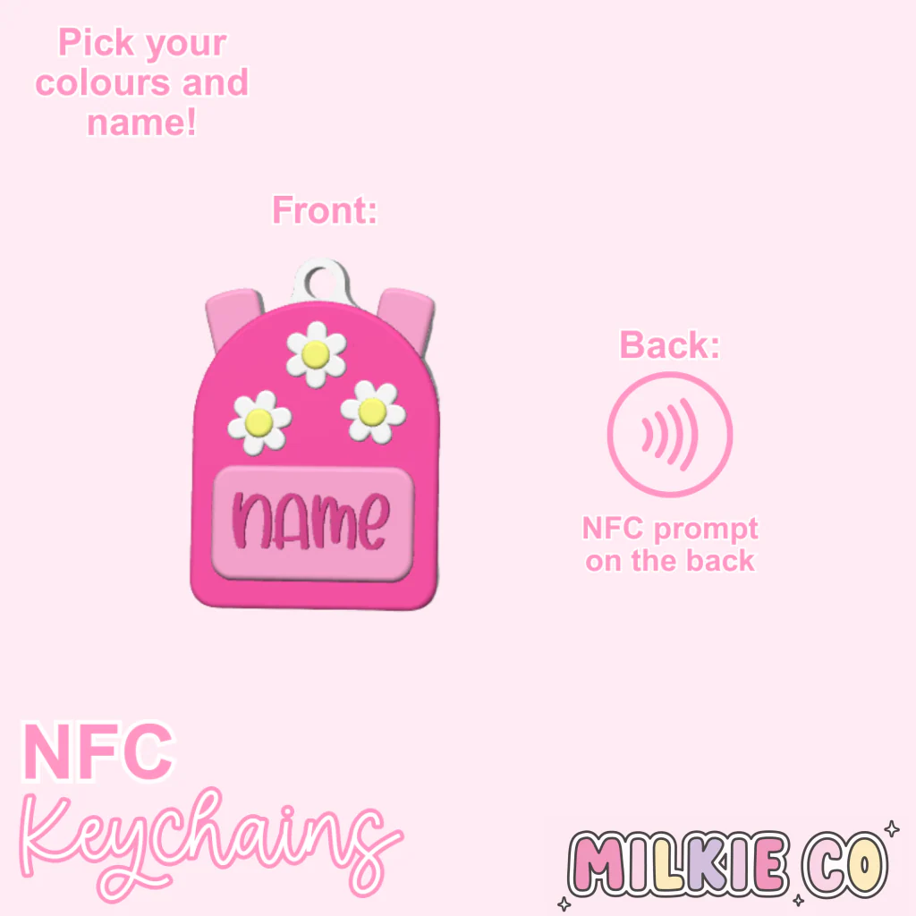 Name NFC Keychain (Girl)