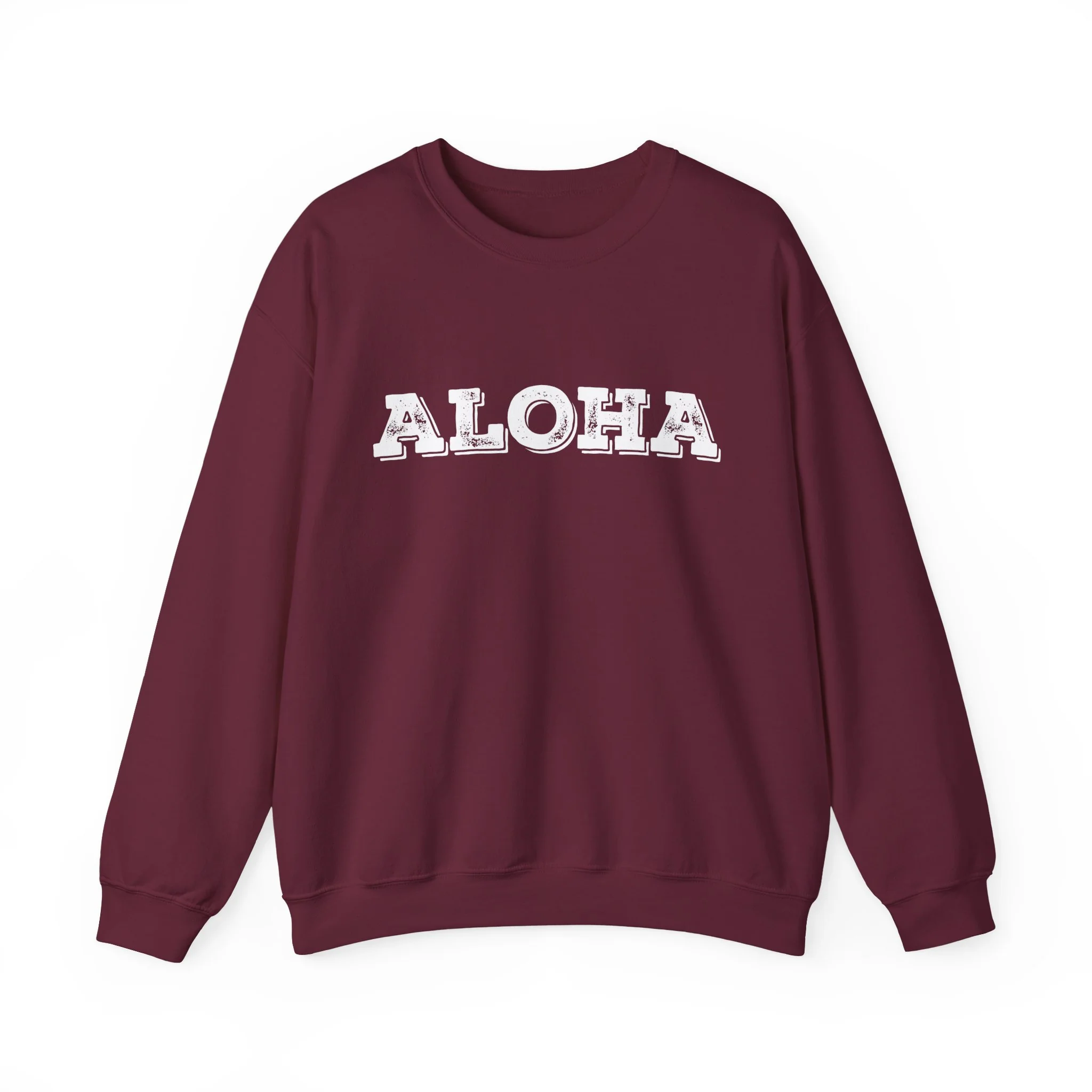 Crewneck Sweatshirt - Classic White Heavy Blend Crewneck