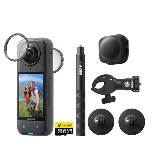 Insta360 Pacchetto Moto X4 Nero : Elettronica