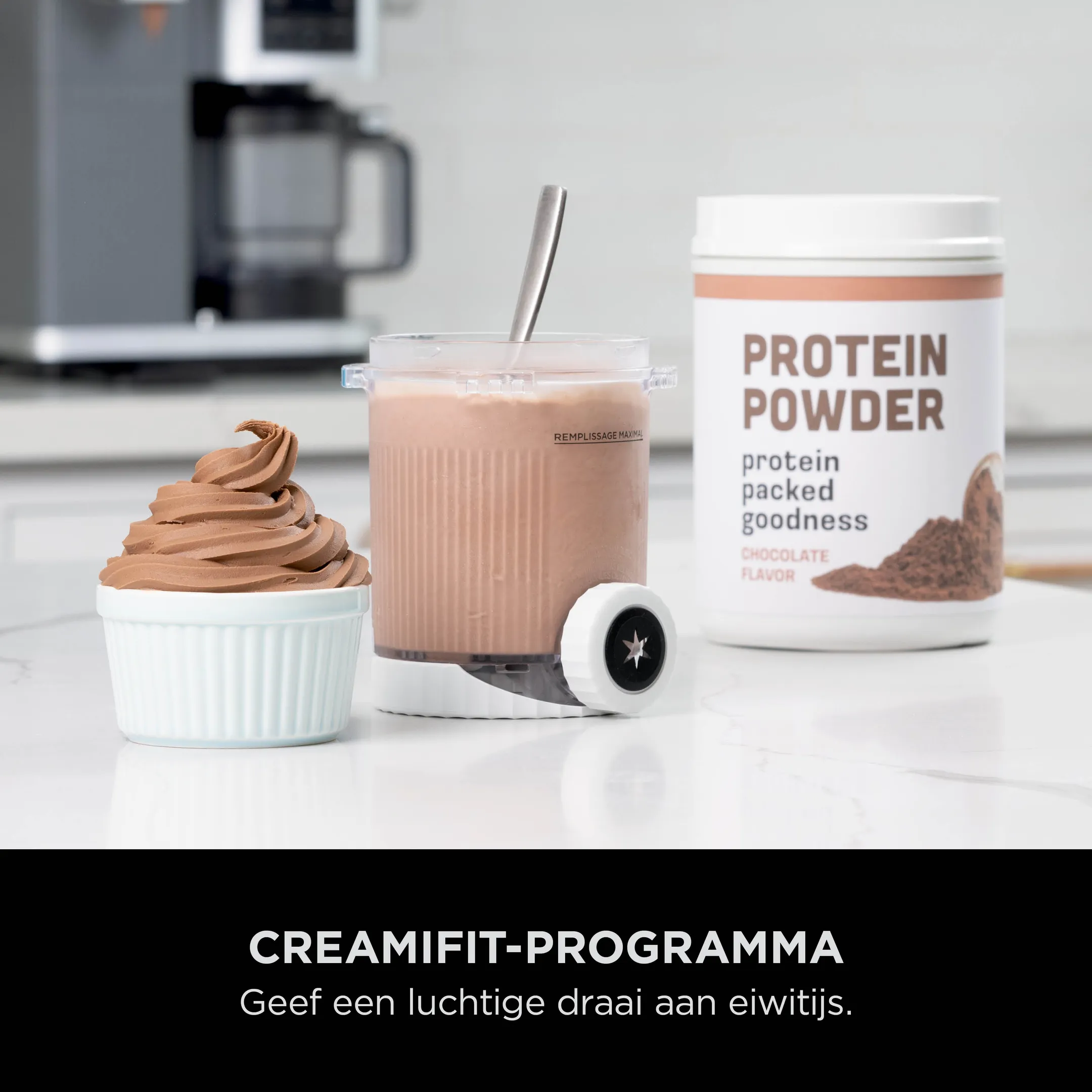 Ninja Softijs- en schepijsmachine Creami SPIN - NC701BU