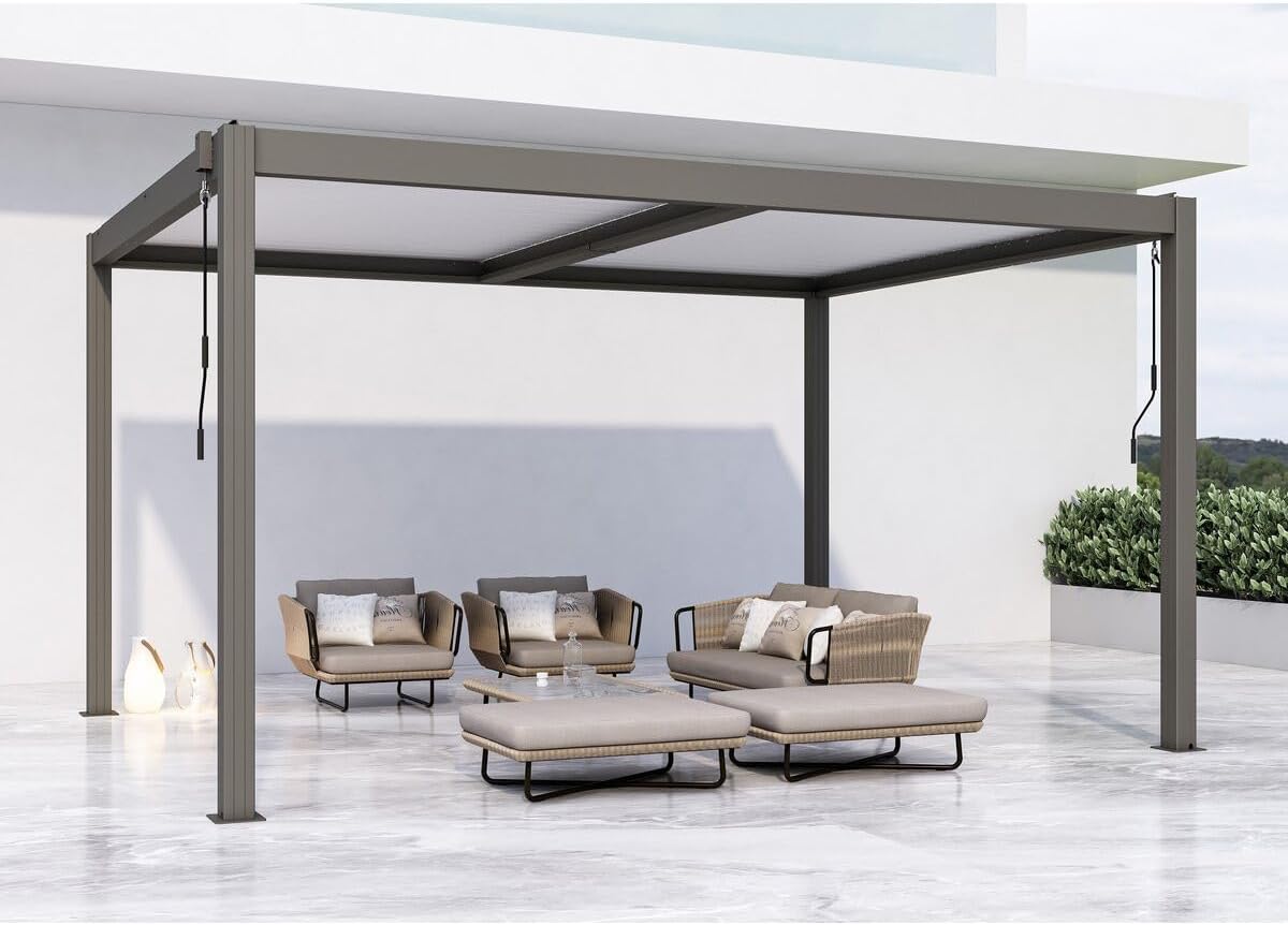 Pergola bioclimatica in alluminio 