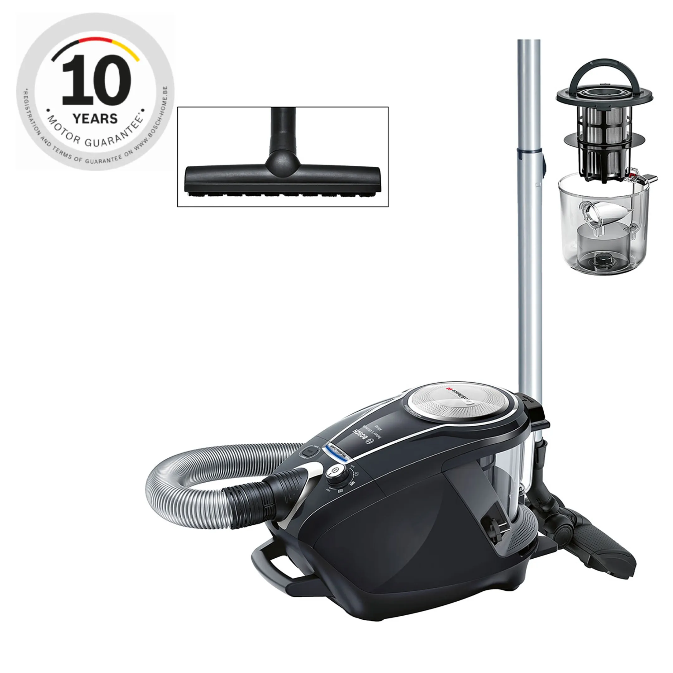 Bosch Stofzuiger zonder zak ProSilence BGS7SIL64