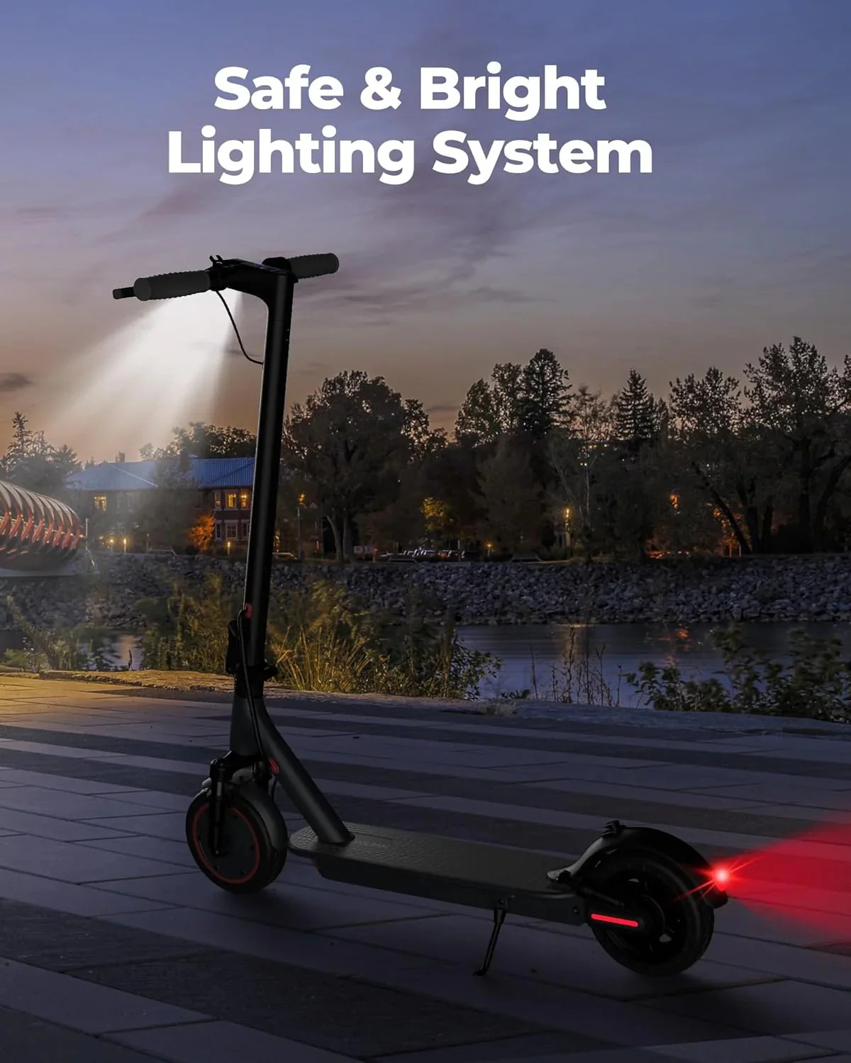 Electric scooter, 350W/500W powerful motor, 8.5