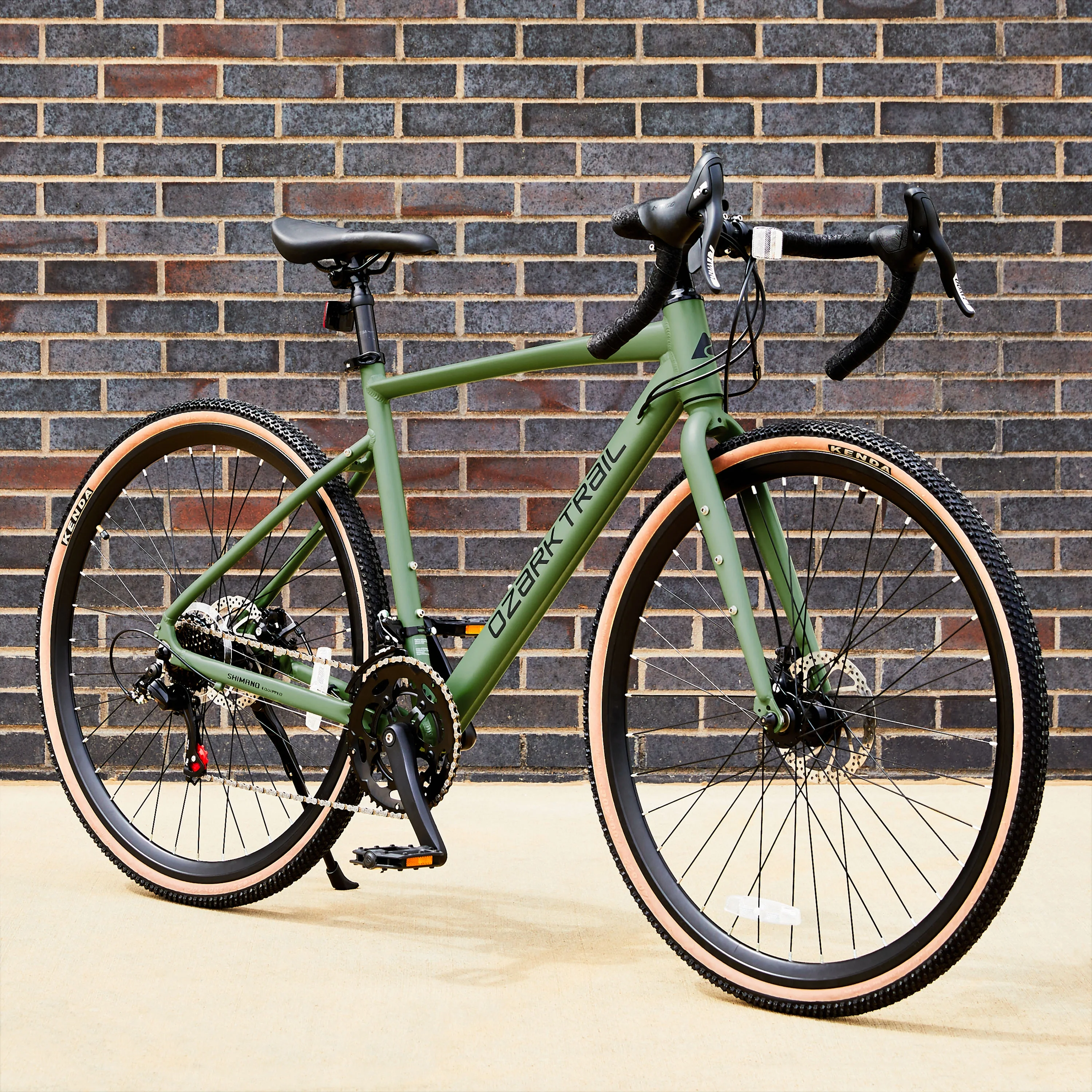 700c Ozark Trail G.1 Explorer Drop Bar Gravel Bike, Medium Frame, Fits Riders 5'5