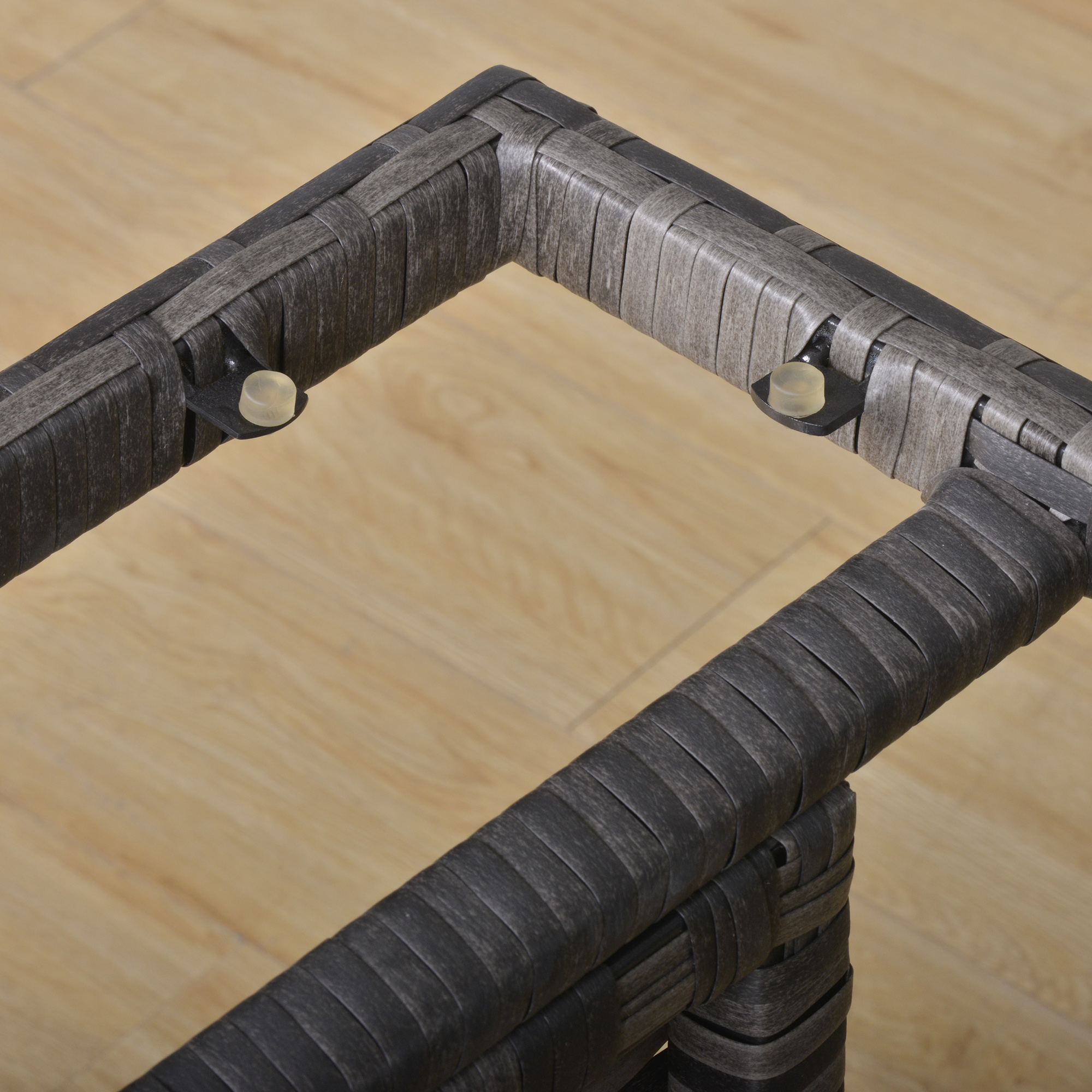 Outsunny 6-delig poly rotan 110,5 cm x 62 cm x 82 cm