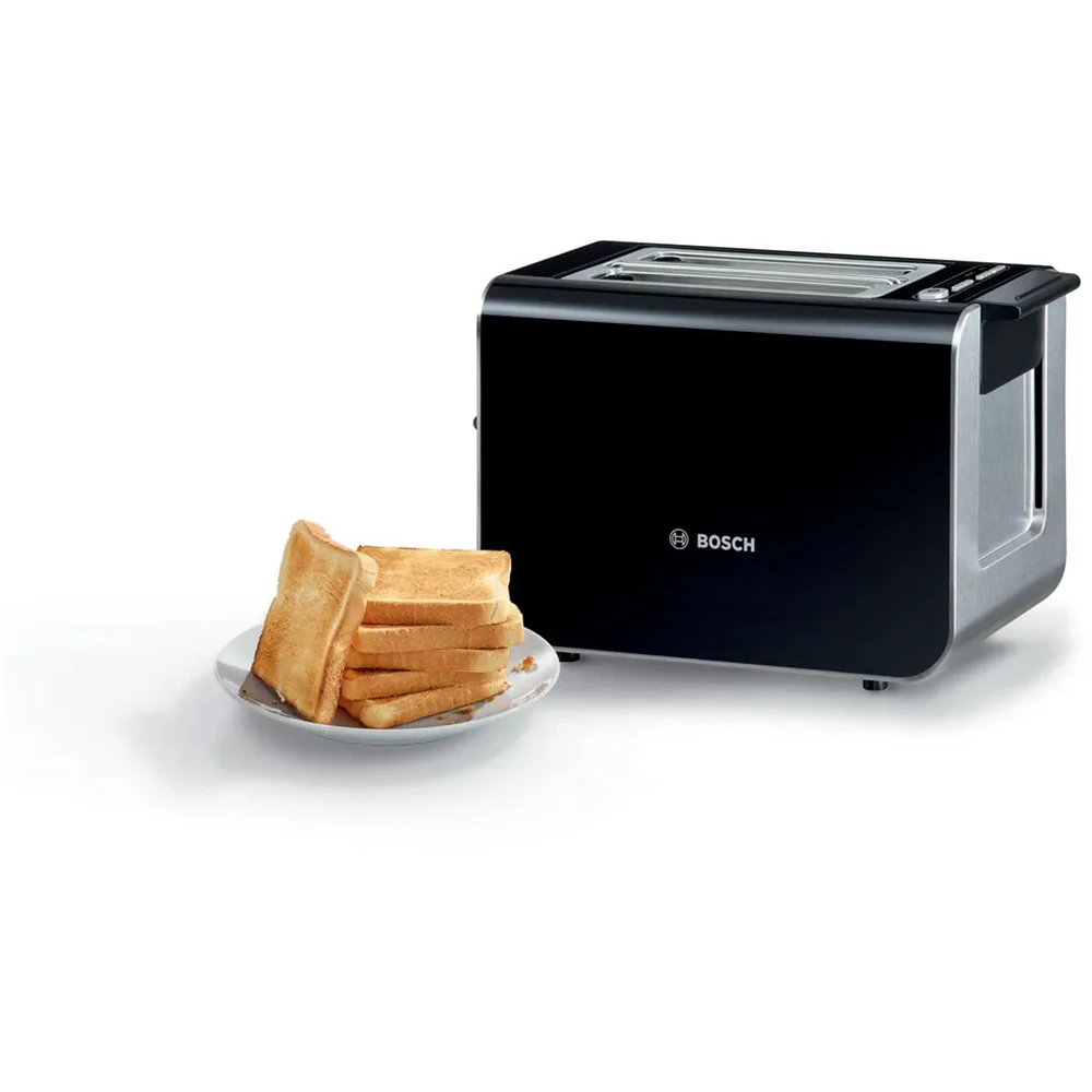 2025 Bosch Styline TAT8613NGB Broodrooster voor 2 sneetjes �C Zwart