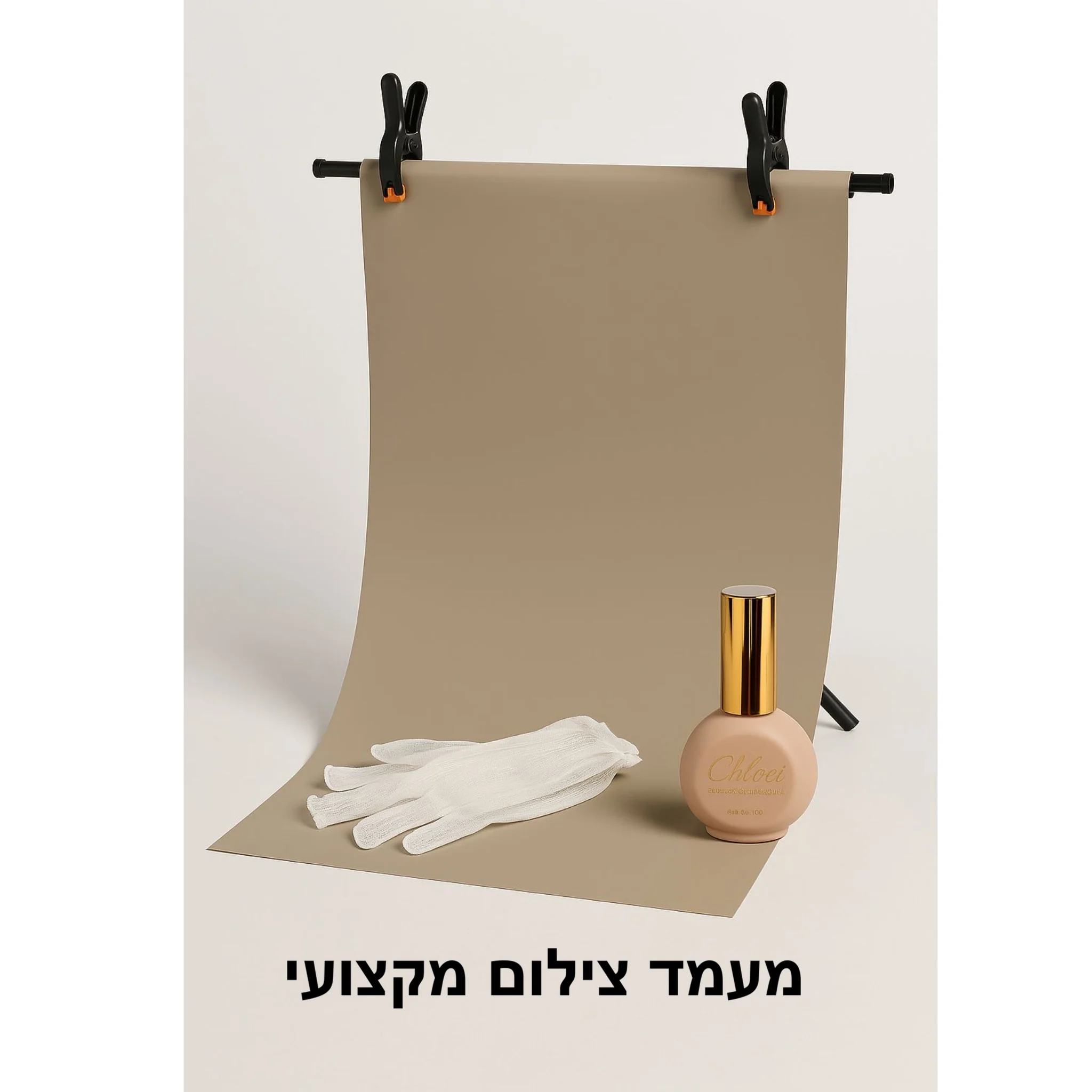 (1+1 מתנה!!!!!!) ערכת מעמד צילום מקצועית כולל שרוולים ורקע צילום