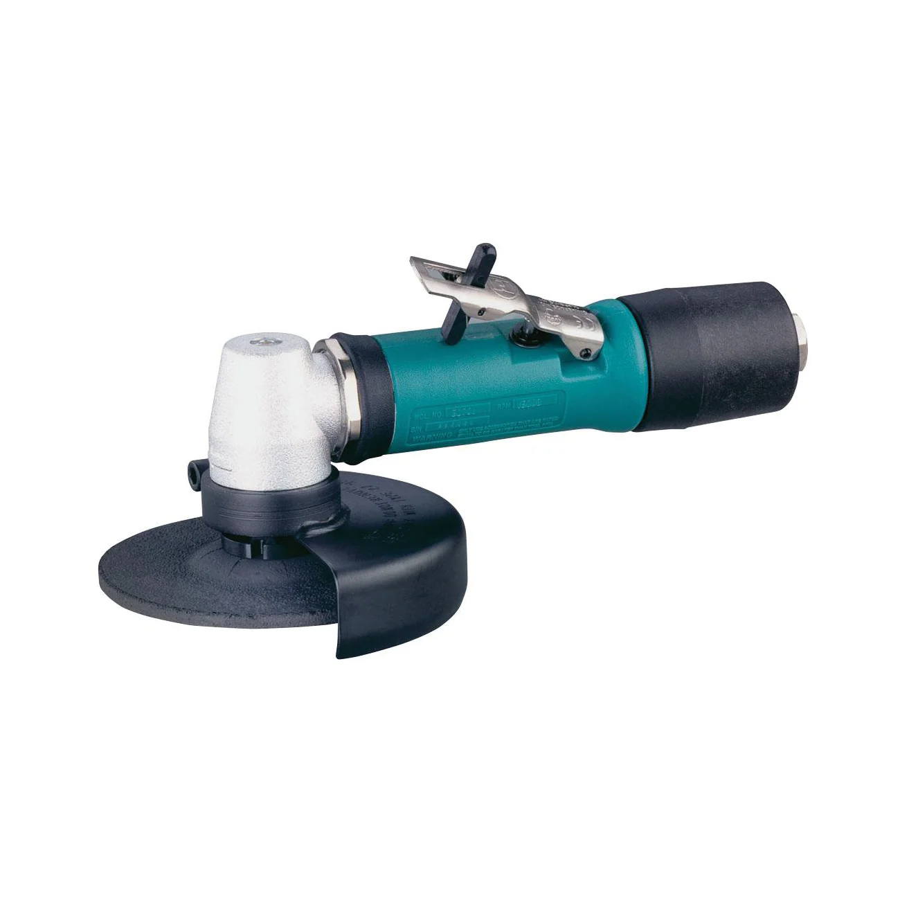 Dynabrade 52706  ~  4 Inch Diameter Right Angle Depressed Center Wheel Grinder .4 Hp 12000 Rpm Geared Rear Exhaust 3/8 Inch-24 Spindle Thread