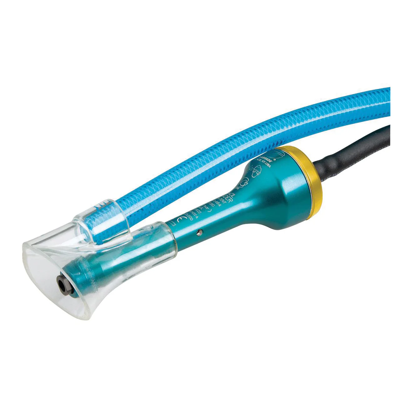 Dynabrade 51629  ~  .1 Hp Straight-Line Pencil Grinder Central Vacuum 50000 Rpm Turbine Air Motor Rear Exhaust 1/8 Inch Collet