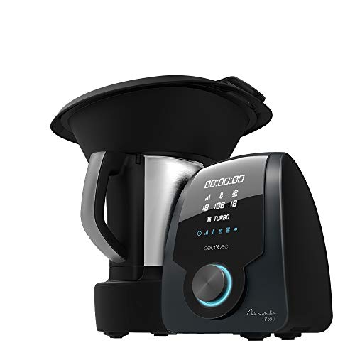 Cecotec Robot di Cucina Mambo 8590. 1700 W, Cucchiaio MamboMix, 30 funzioni, bilancia incorporata, Caraffa in acciaio inox da 3,3 litri lavabile in lavastoviglie : Amazon.it: Casa e cucina