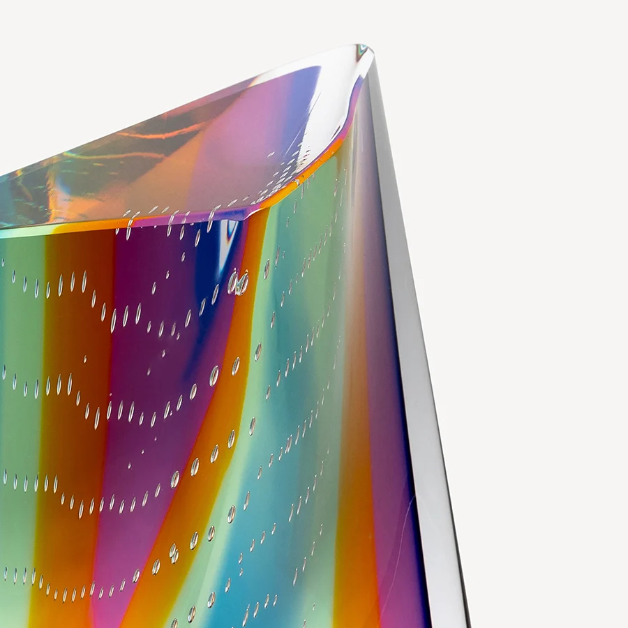 Rainbow Glass Art