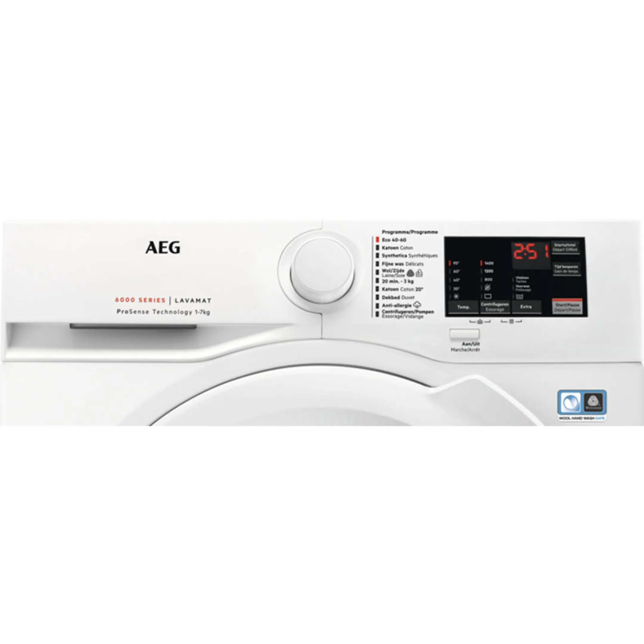 AEG Wasmachine LF62R74KR ProSense