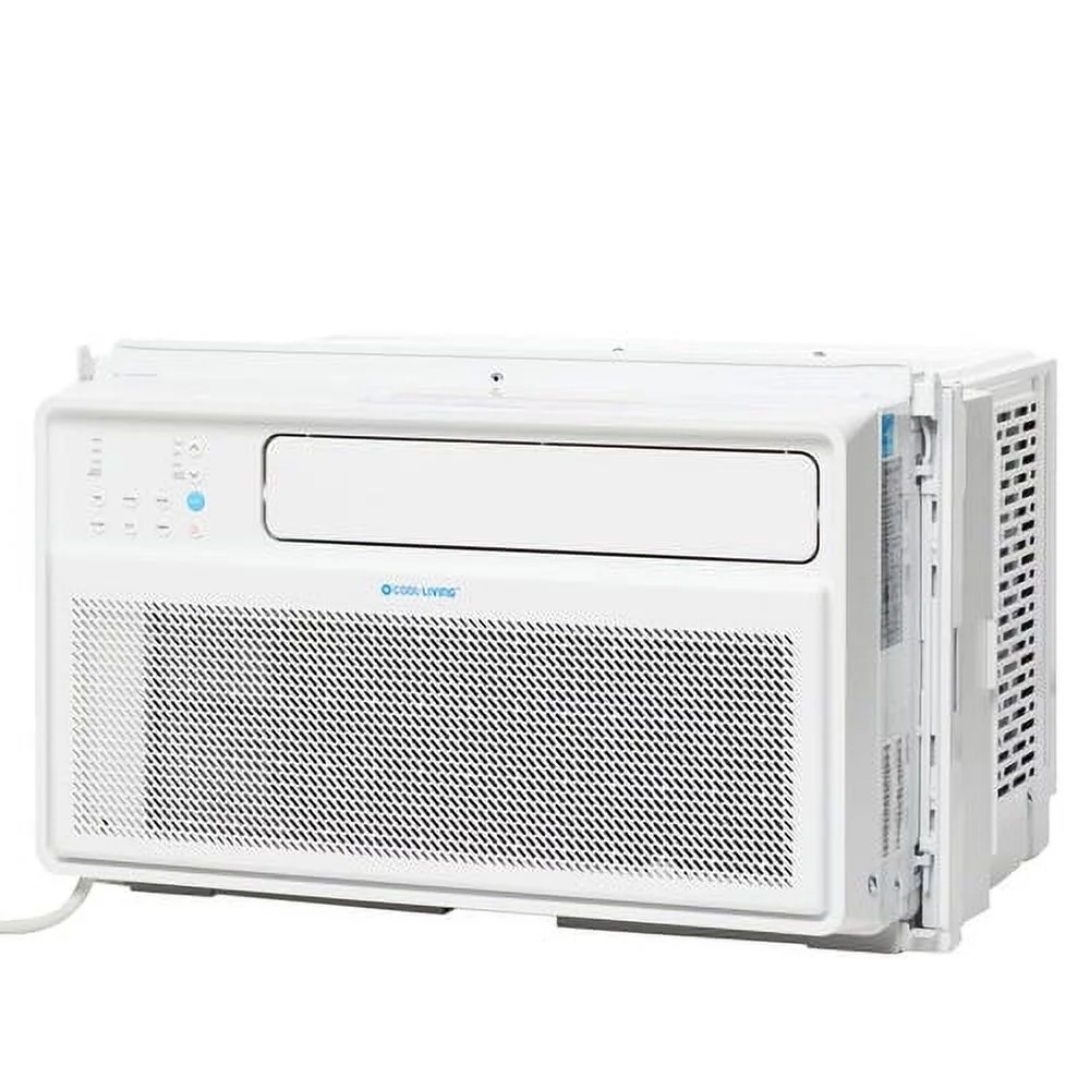 Unità di condizionamento Cool-Living da 8.000 BTU, 42 dB, ultra silenziosa, risparmio energetico del 35%, display digitale e telecomando, bianco