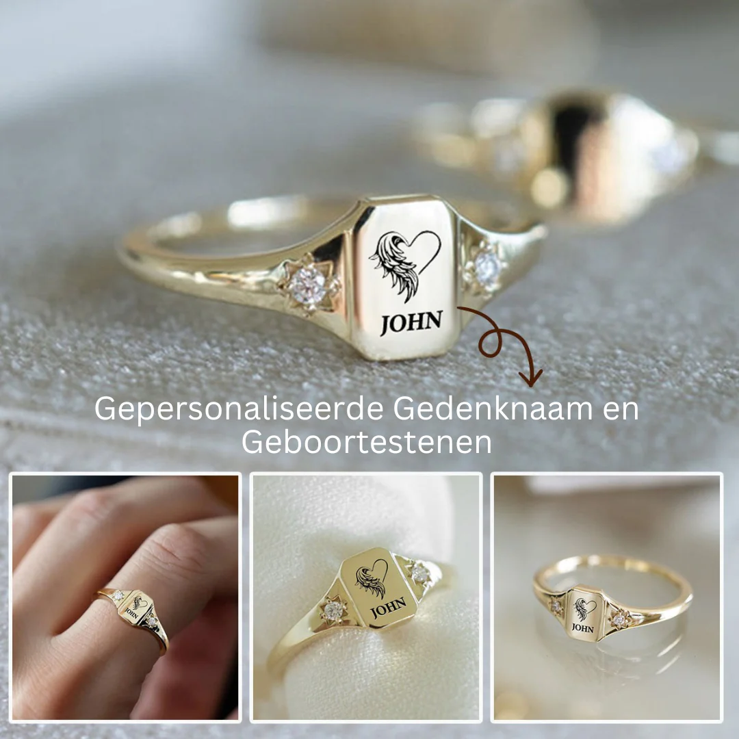 SkyboundLove | Een hartverwarmende ring die dierbare herinneringen omzet in een blijvend symbool van liefde