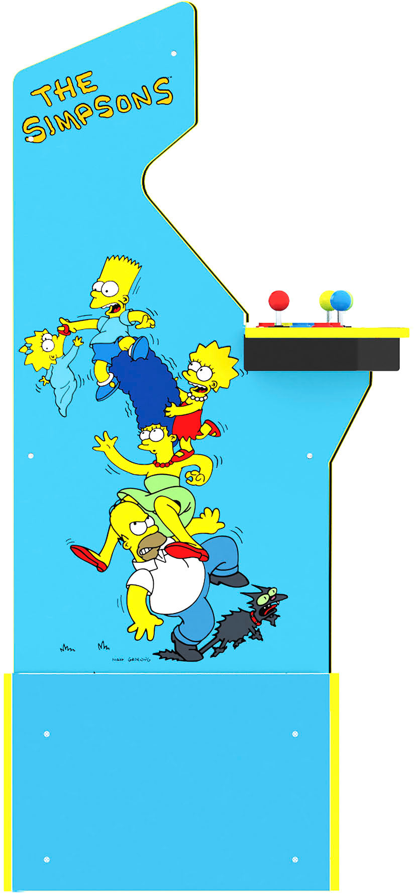 Arcade1Up &ndash; The Simpsons 30th Edition Arcade with Stool and Tin &ndash; Multi