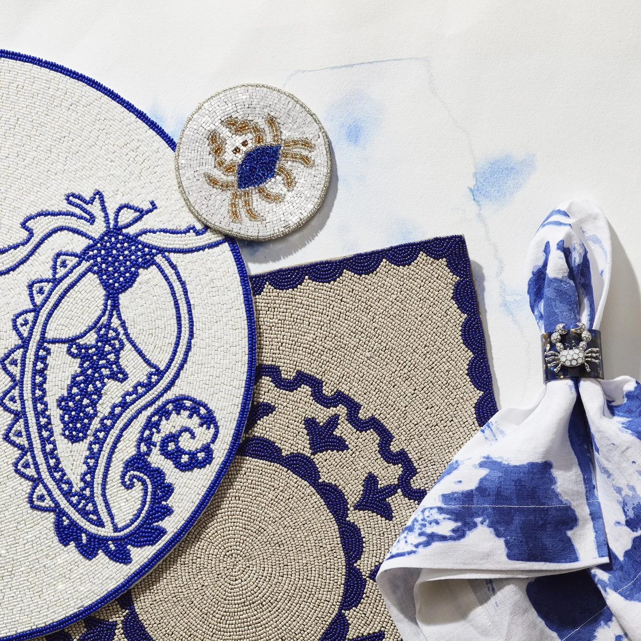 Paisley Cobalt Placemat