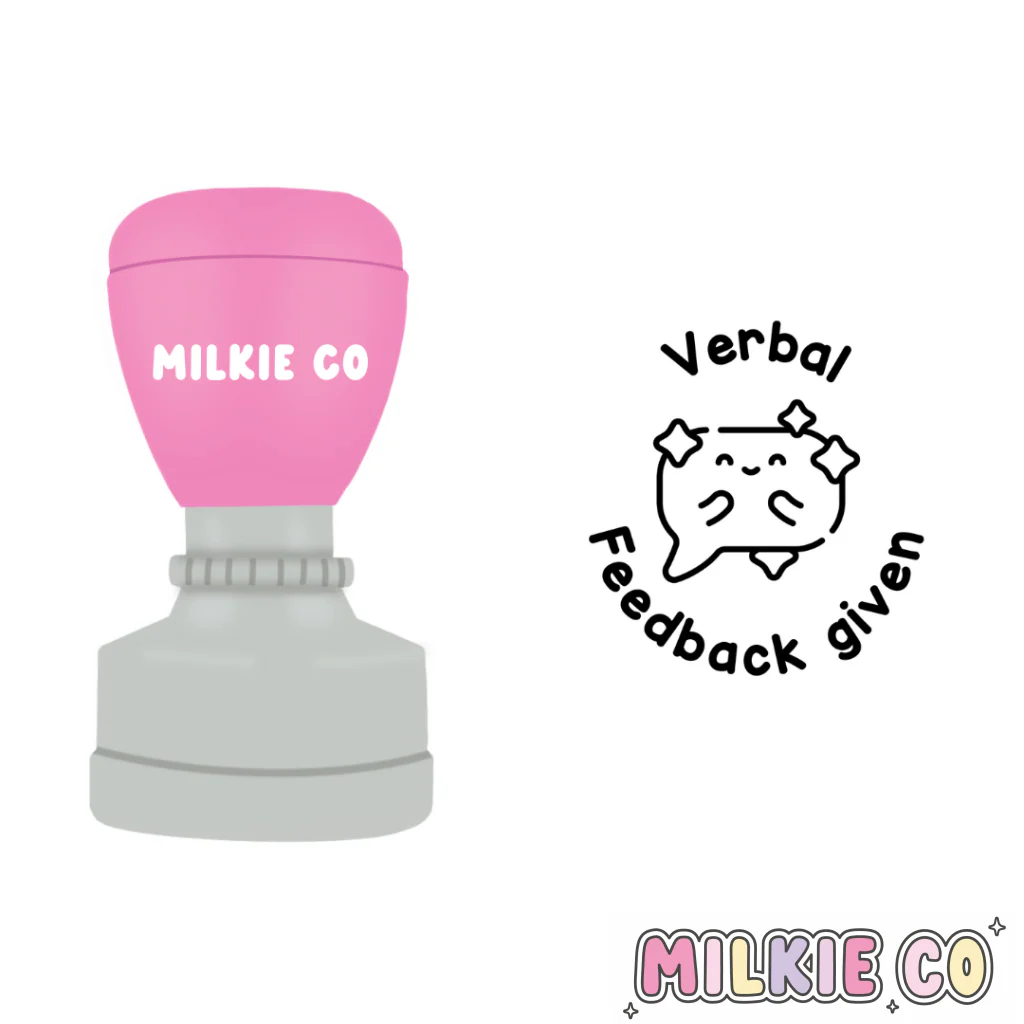 'Verbal Feedback Given' Stamp
