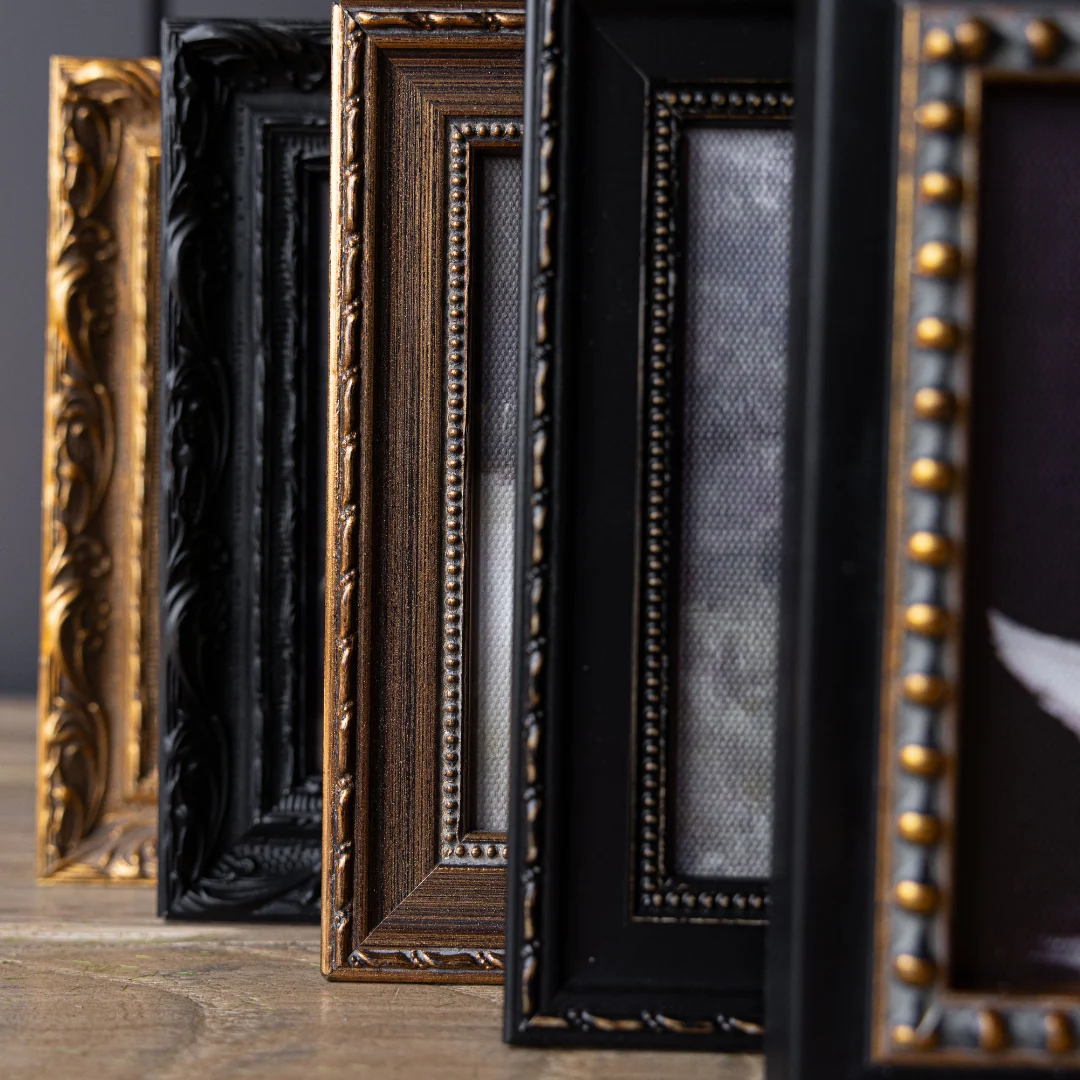 Palm Cove | French Brass Inspired Gold Mould Framed Art