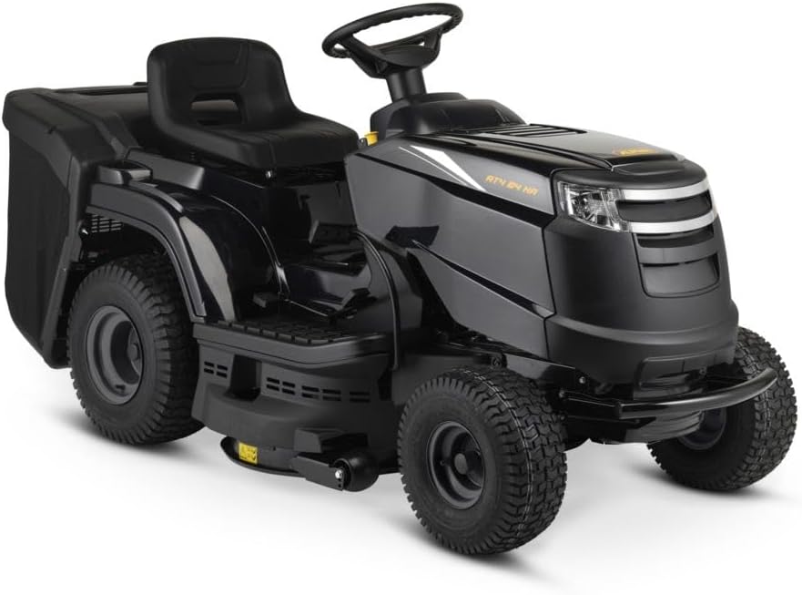 Alpina AT4 84 HA Riding Mower, STIGA Engine 414cc, Cutting Width 84 cm, 200L Collection, Hydrostatic Transmission, Up to 3500 m²