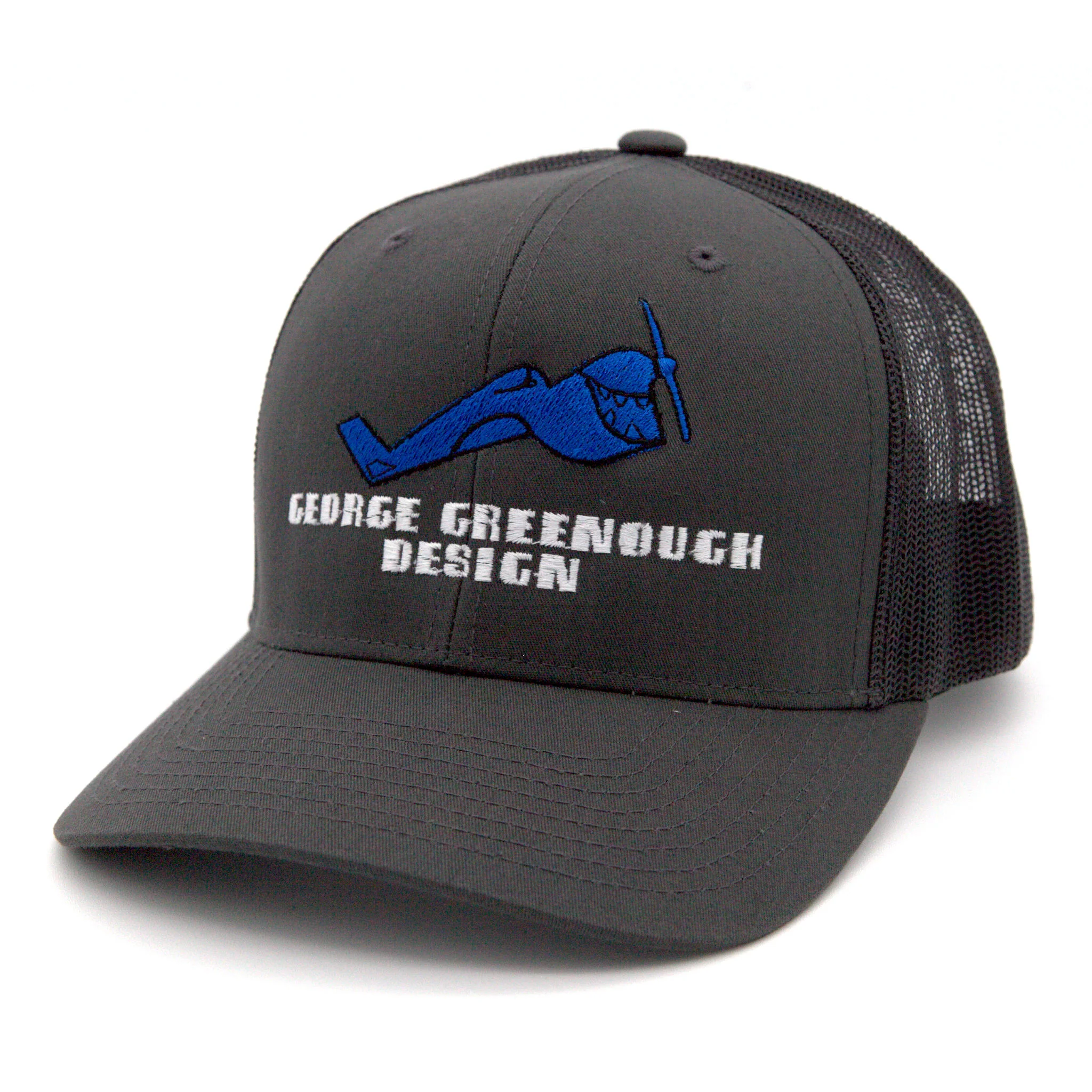 Greenough Trucker Hat - Grey/Blue