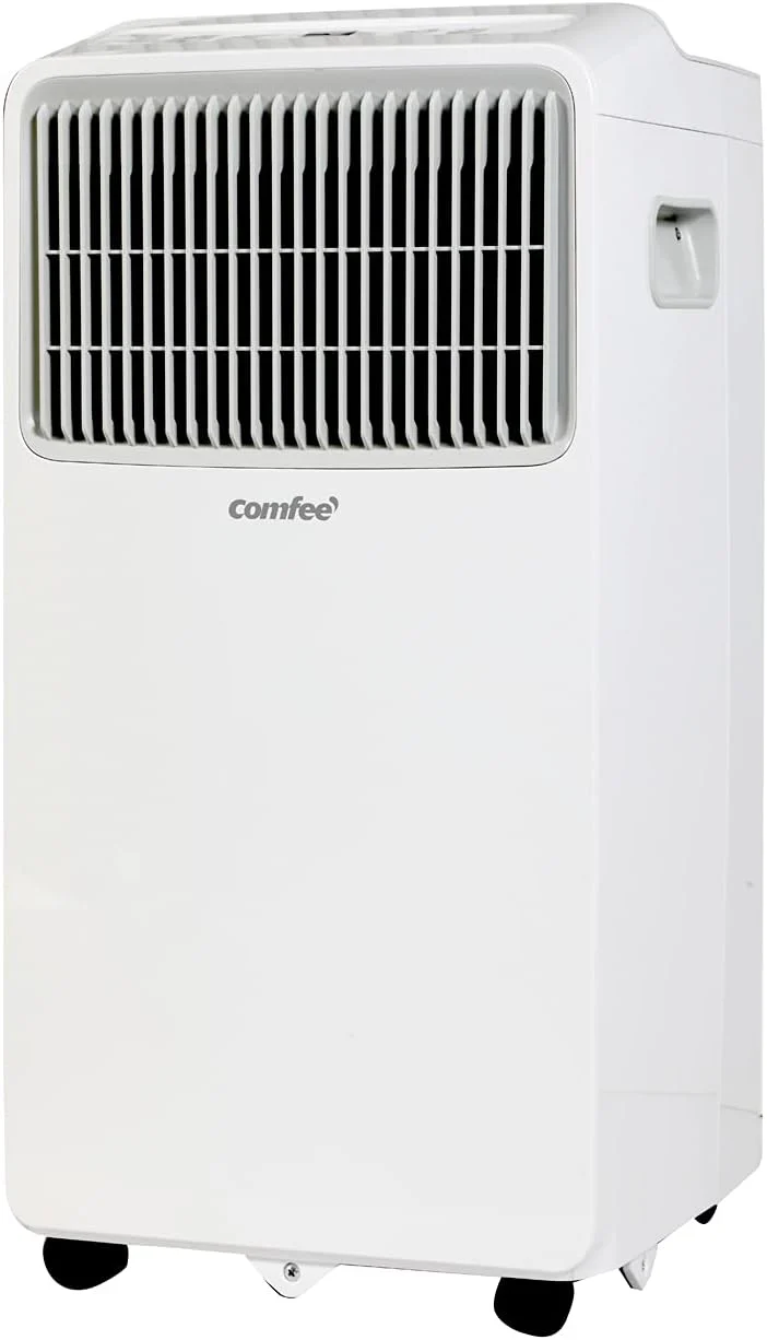 Comfee Mobil klímaberendezés MPPH-09CRN7, 9000 BTU 2,6kW, Hűtés és Ventiláció és Párátlanítás funkciók, 88m³ (33㎡) helyiségméretig, Mobil légkondicionáló elvezetőcsővel