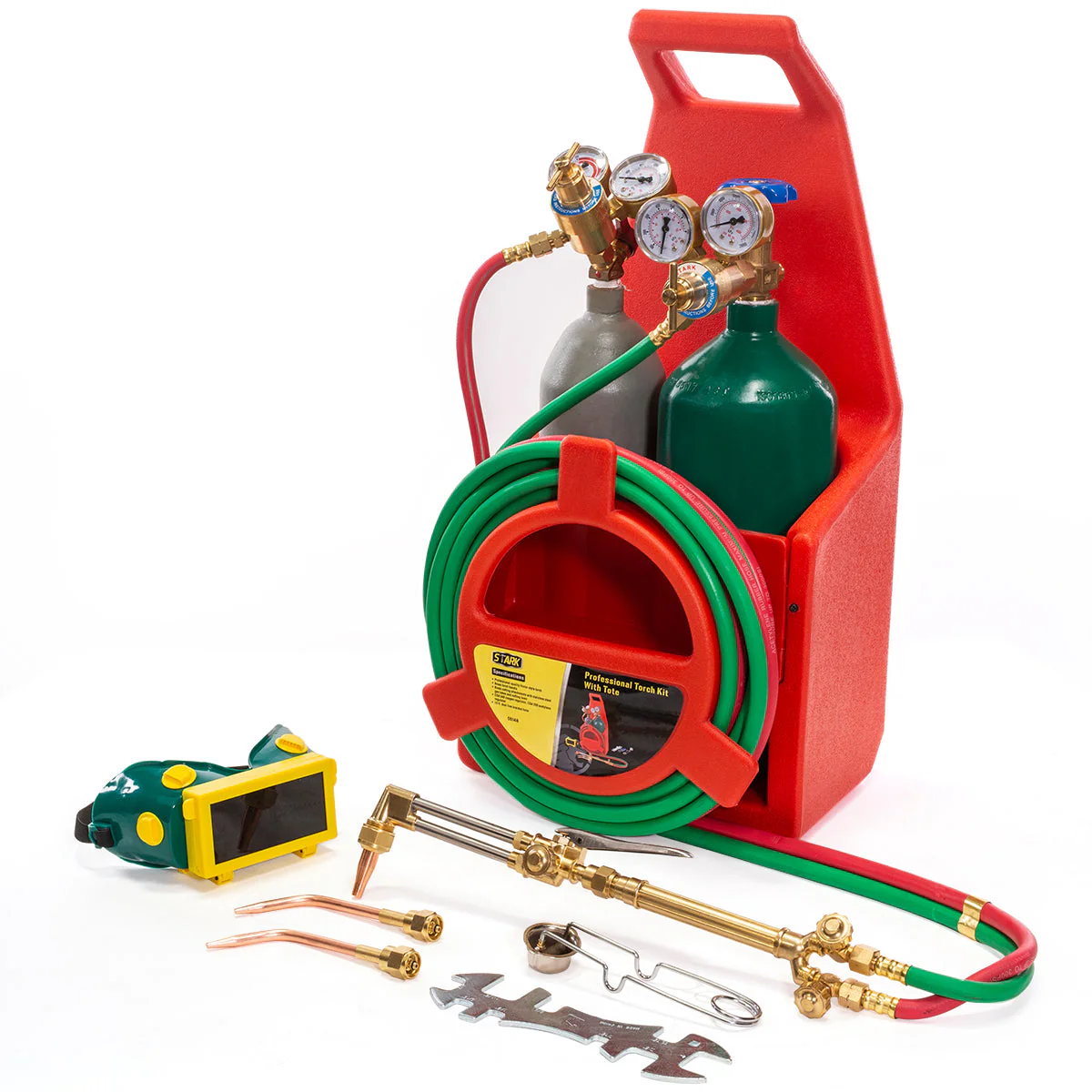 XtremepowerUS 55146 Victor Type Welding & Cutting Torch Oxygen Acetylene Regulator Set