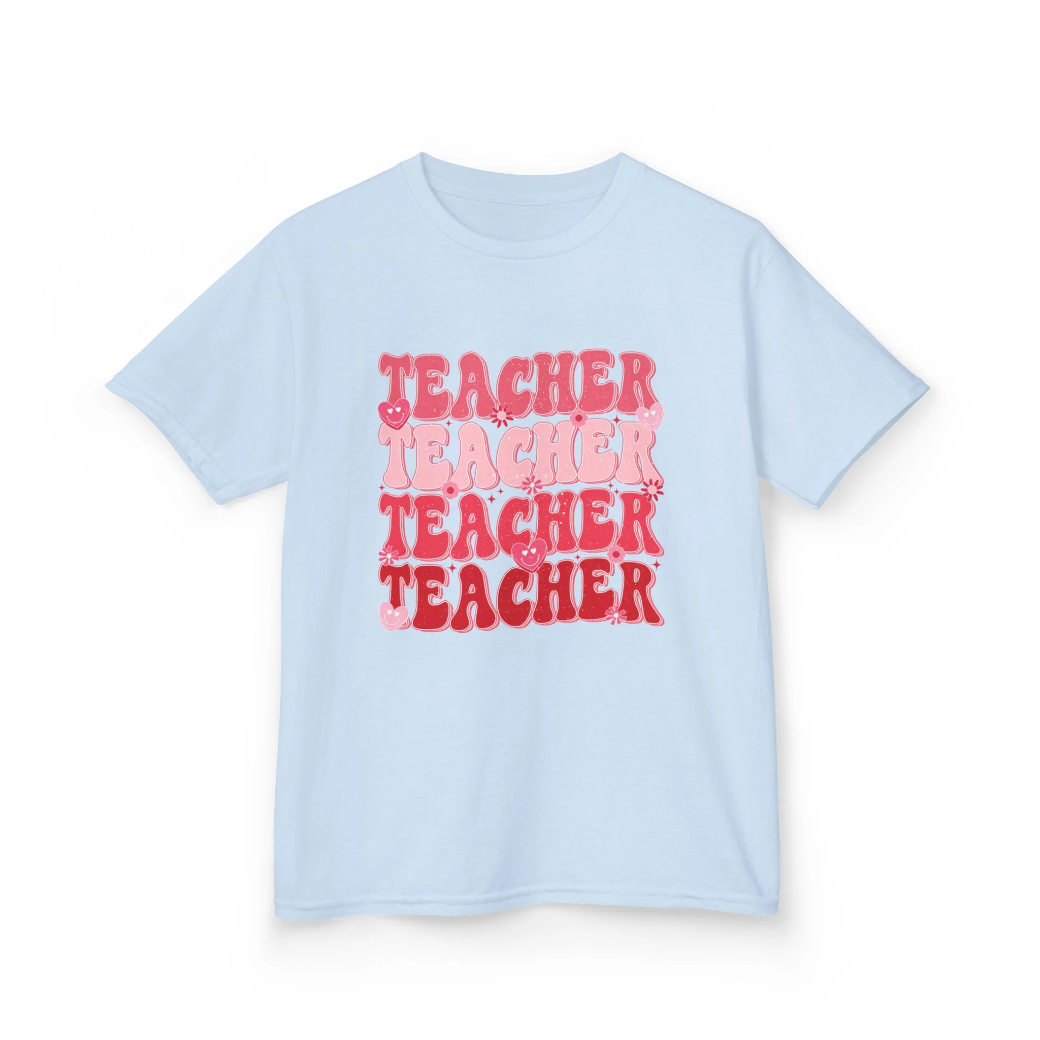 Retro Pink Teacher Tee | Kids Tee