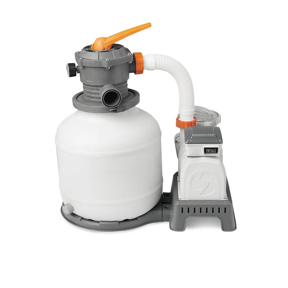 BestWay Flowclear 2000 Gallon Large Above Ground Pool Sand Filter Pump(Open Box)?? Last Day For Clearance