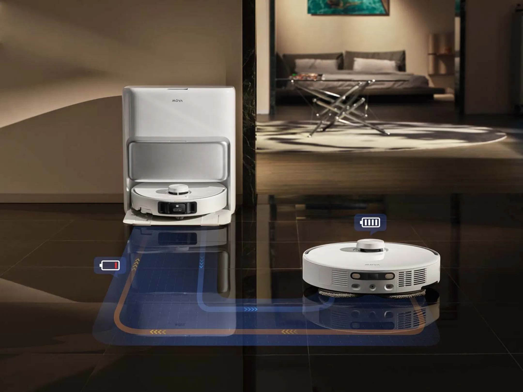 MOVA Robotstofzuiger 2in1 P50 Pro Ultra