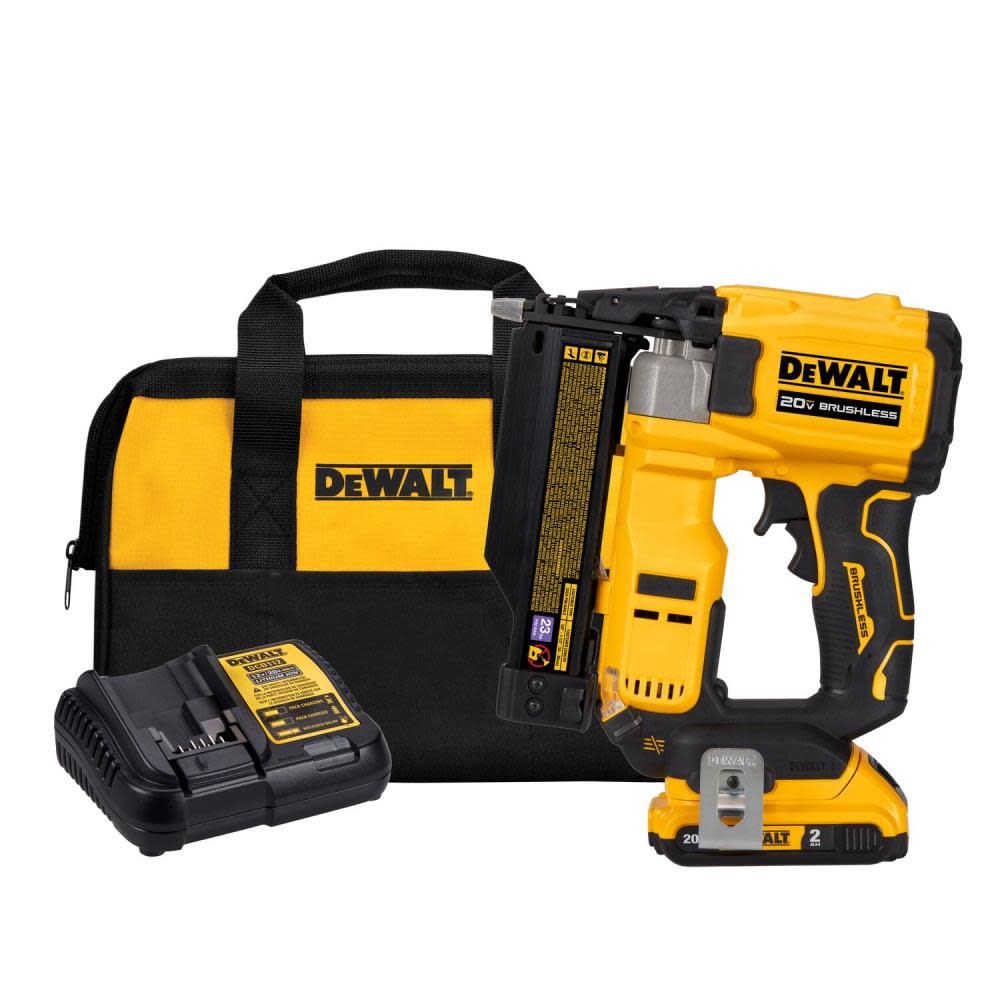 ATOMIC kompakt sorozatú 20V MAX tűszegelő 23 gauge készlet DCN623D1 (forrás: