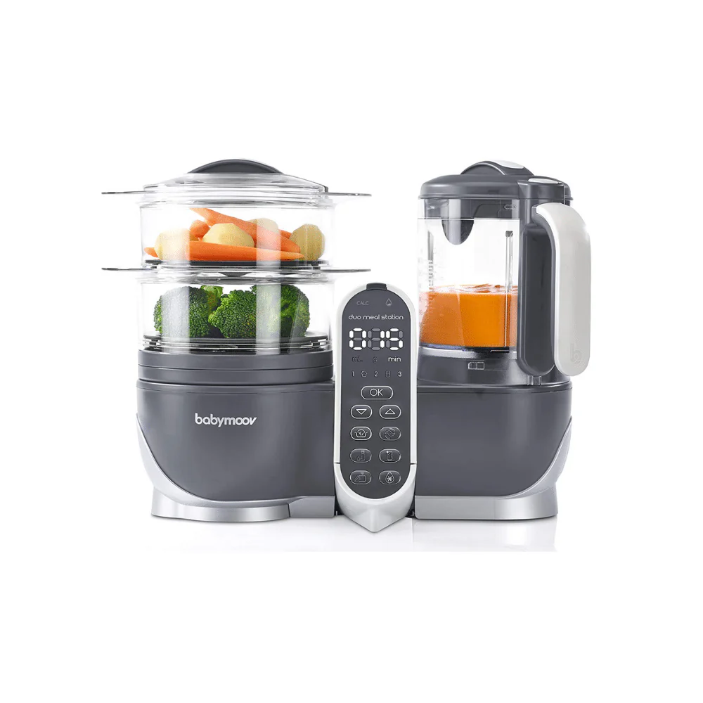 Babymoov Duo Meal Station 6 az 1-ben ételkészítő és -feldolgozó