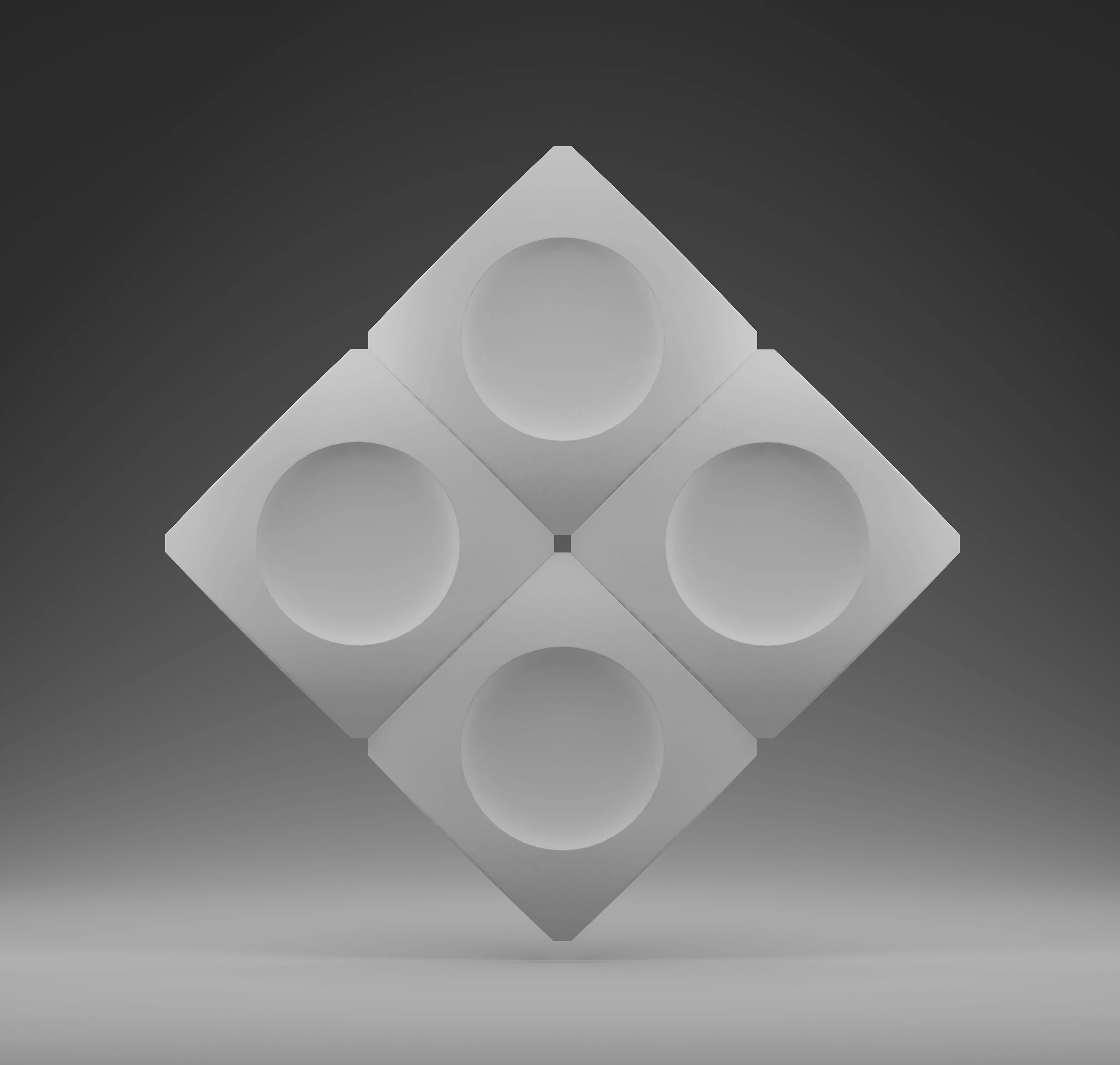 GYPSUM 3D WALL PANEL | NOVA 0040