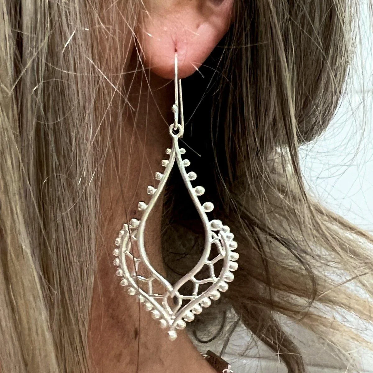Laihas XLARGE Prestige Bohemia Sterling Silver Earrings