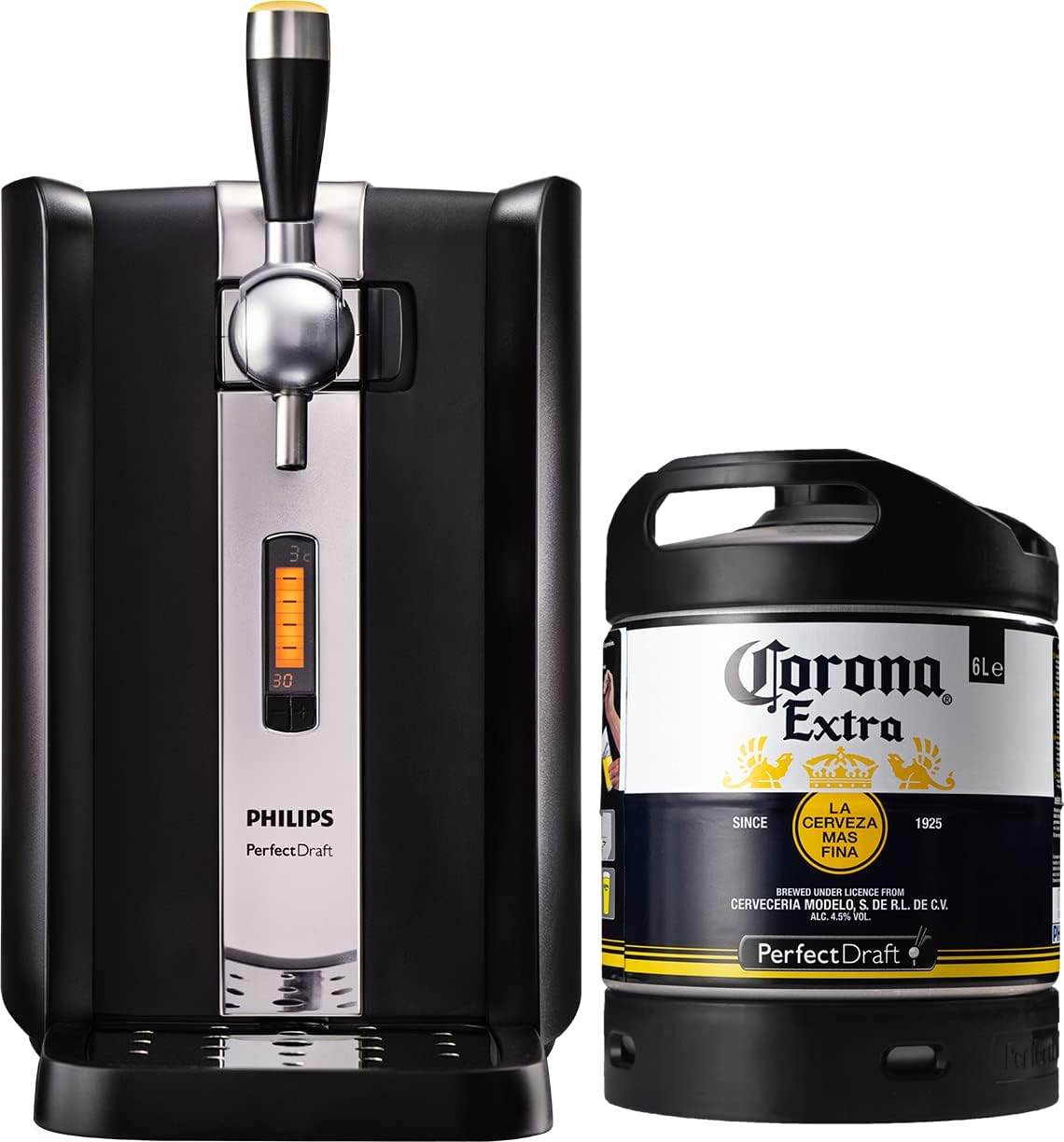 Perfect Draft Zapfanlage HD 3720/26 + 6L Fass | Fassbier, inkl 5 EUR MEHRWEG Pfand (Corona)