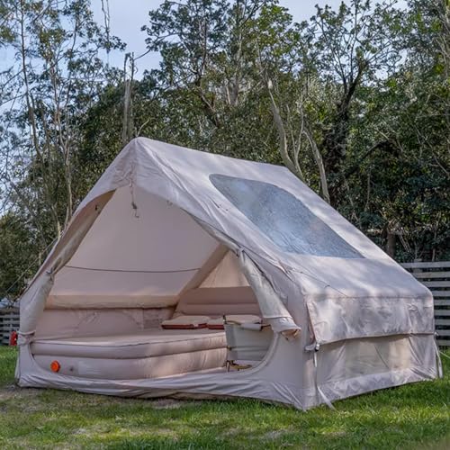 Tenda Da Campeggio Gonfiabile Con Tettuccio Panoramico Extra Large, Tende Ad Aria Per 6 8 Persone   Tende Da Cabina Familiari Per 4 Stagioni Facili Da Montare Per Esterni, Picnic, Campeggio : Amazon.it: Sport e tempo libero