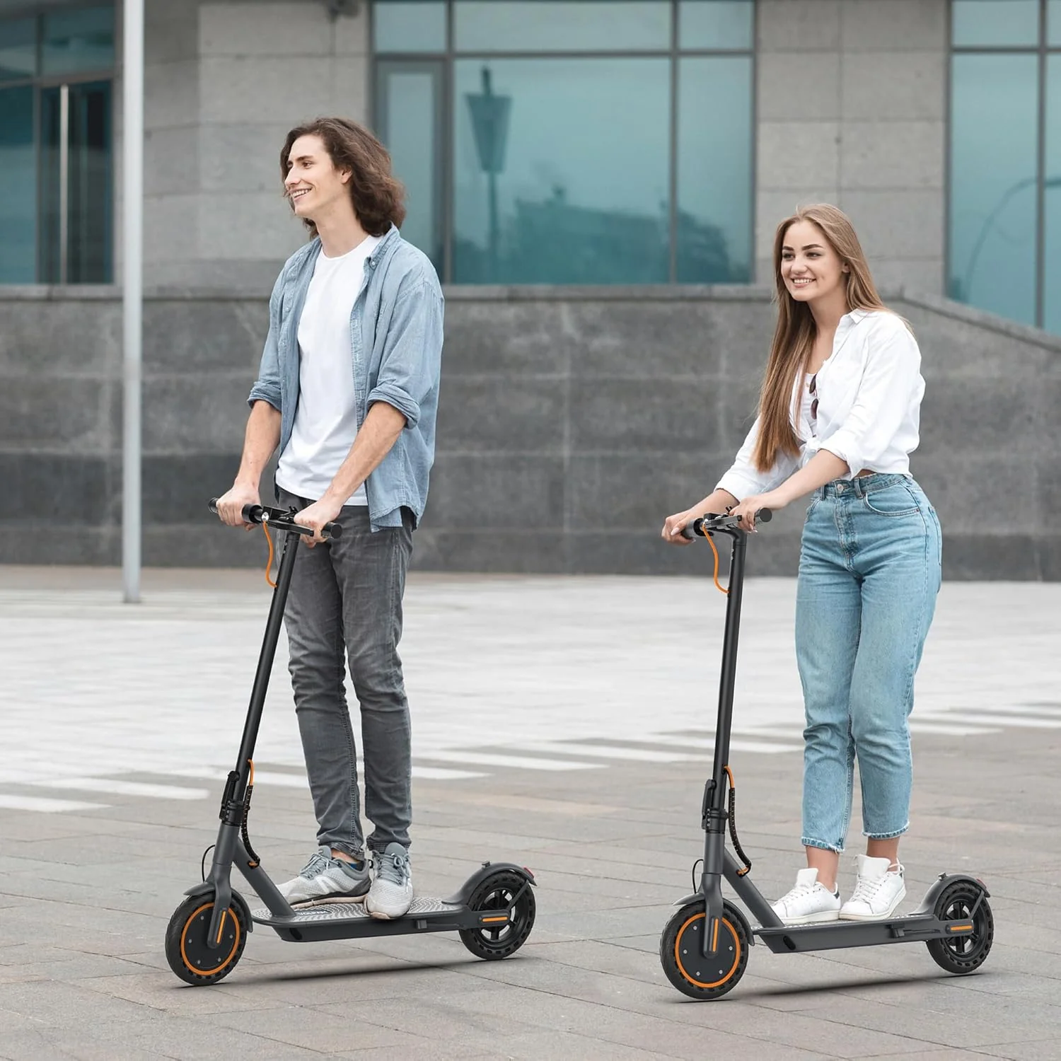 Electric Scooter, 350W/500W Powerful Motor, 8.5