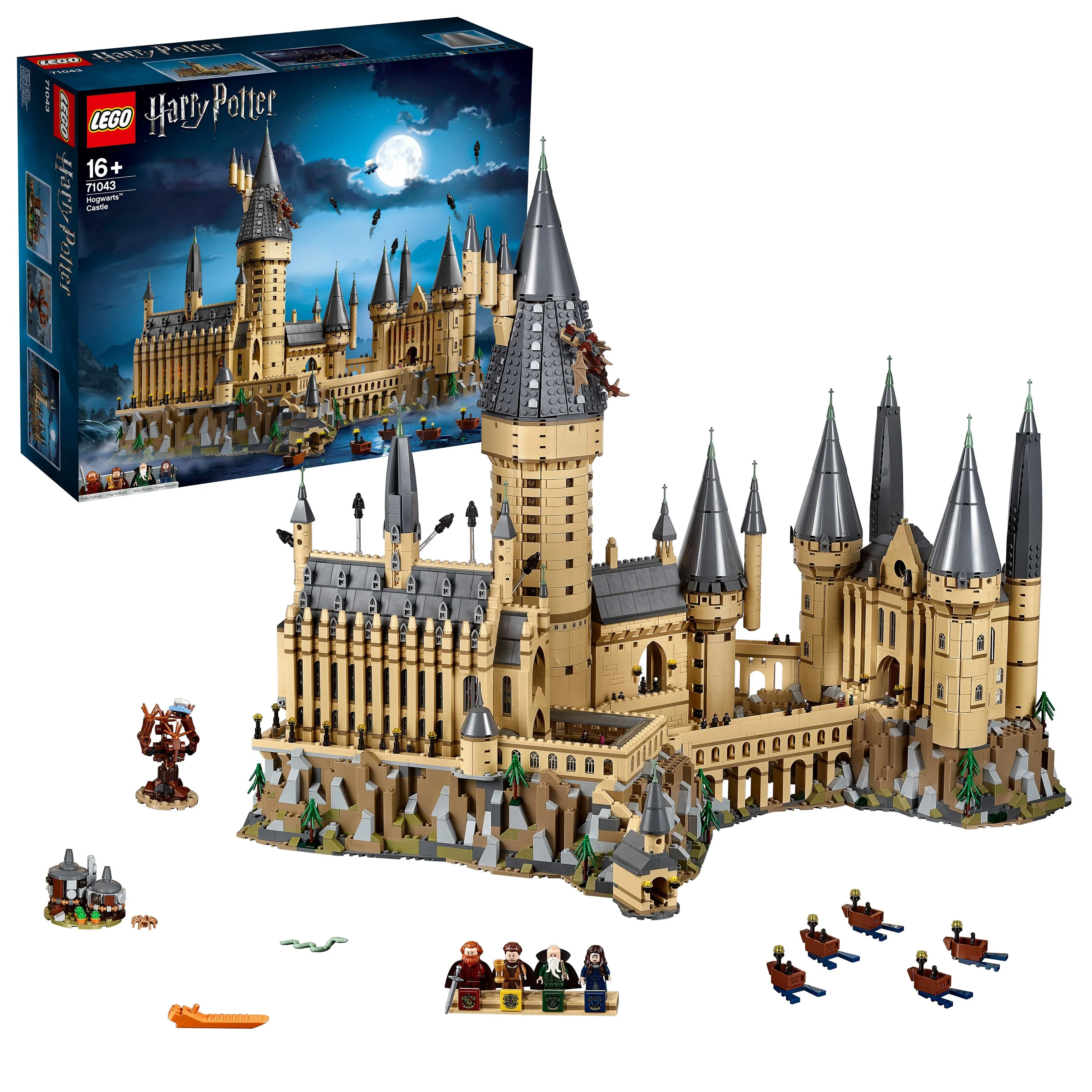 2025 LEGO Het Kasteel Zweinstein 71043 Harry Potter C Met meer dan 6000 stenen