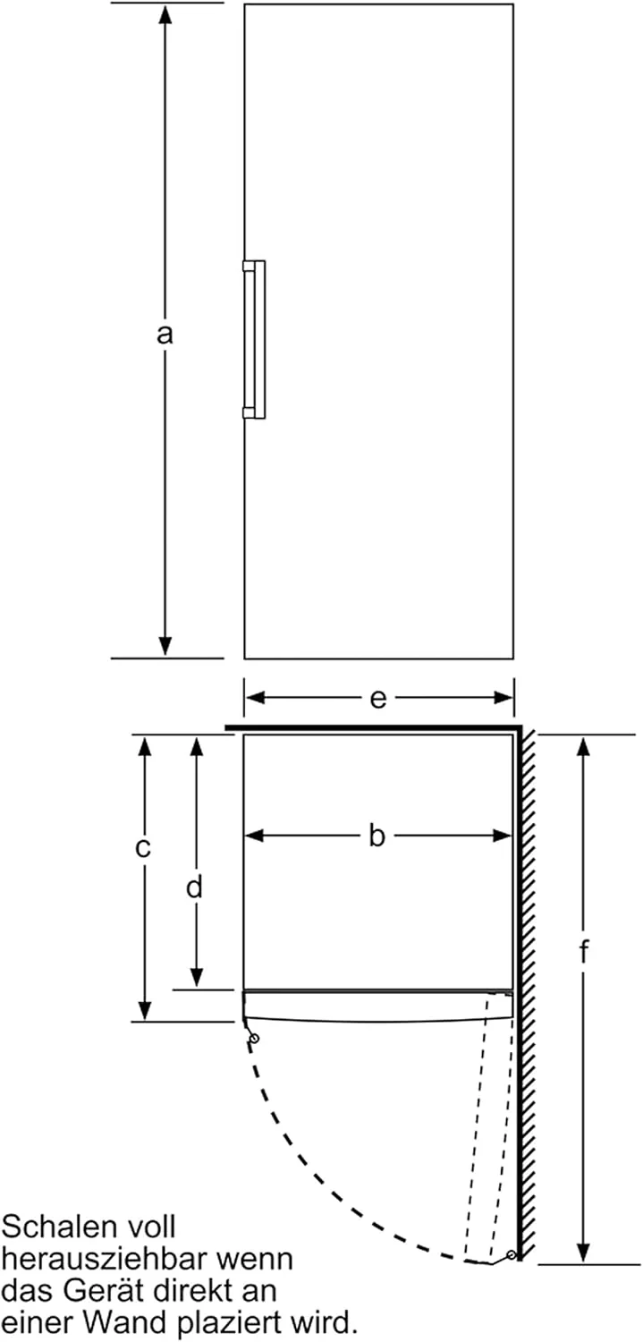Bosch GIV11ADC0 Serie 6 Congelatore da incasso, 95 kWh, anno, 70 l, LowFrost, FreshSense, 72 x 56