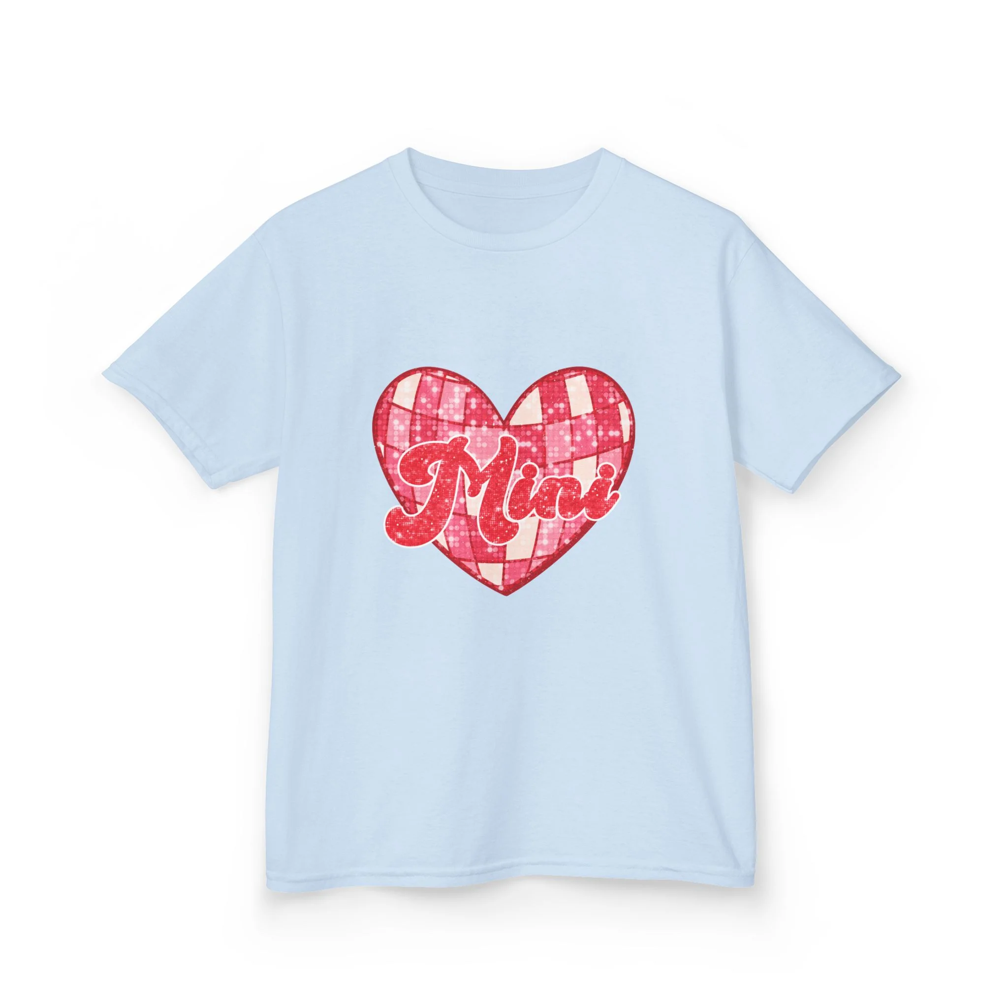 Mom Heart plaid tee | Kids T-Shirt