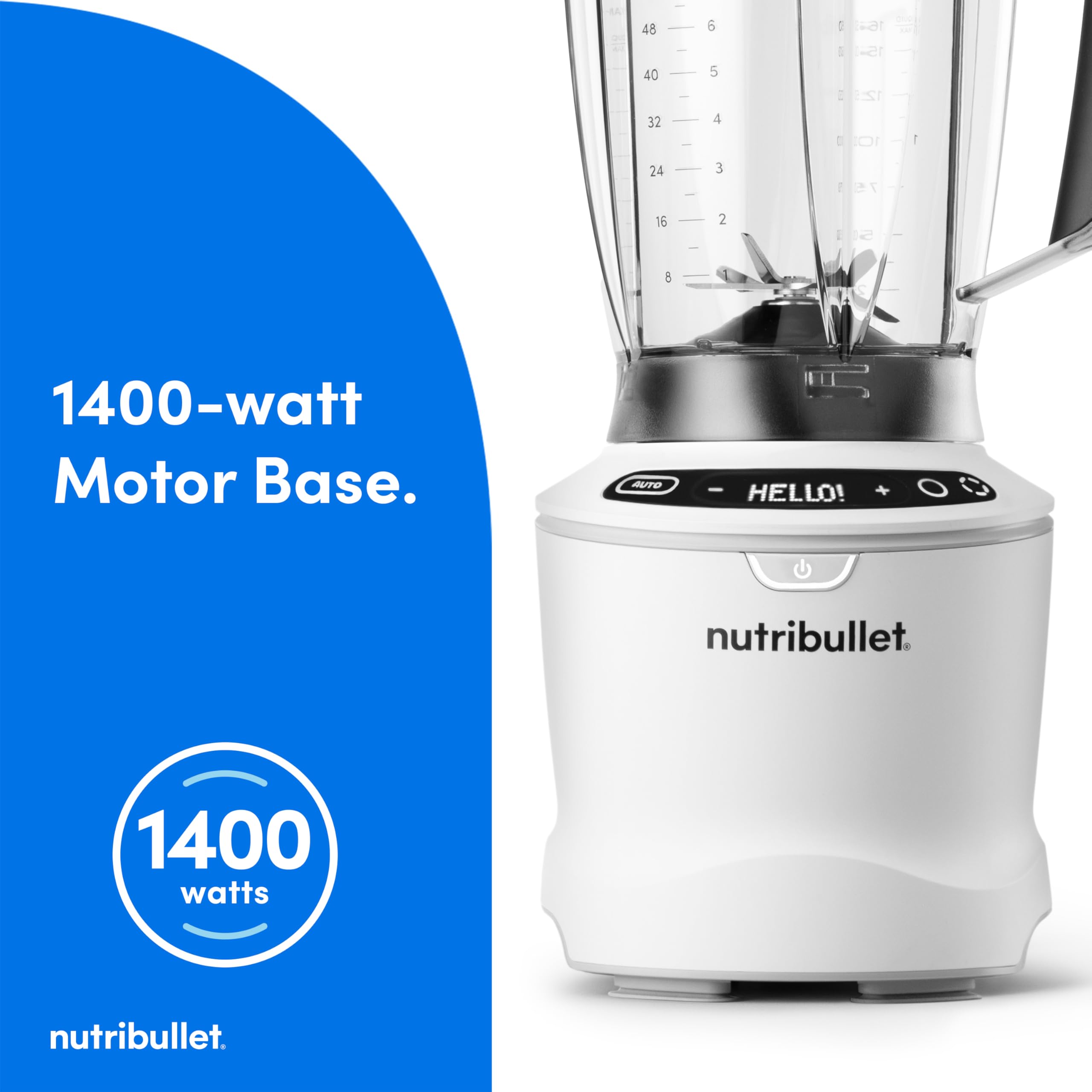 nutribullet SmartSense Blender Combo, 1400 Watt Gunmetal