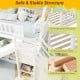 Twin Over Twin Bunk Bed with Slide and Staircase