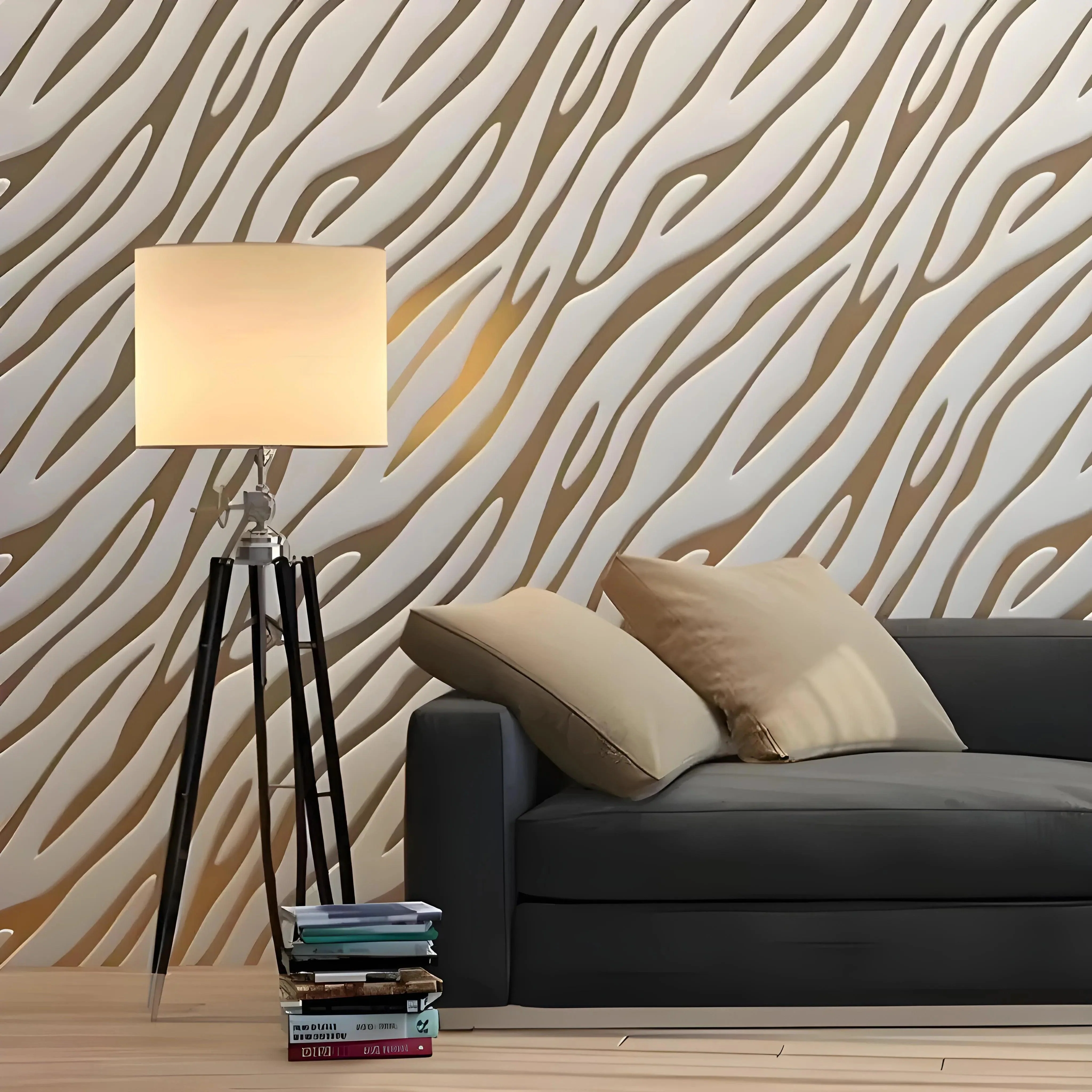 GYPSUM 3D WALL PANEL | WOOD 0057